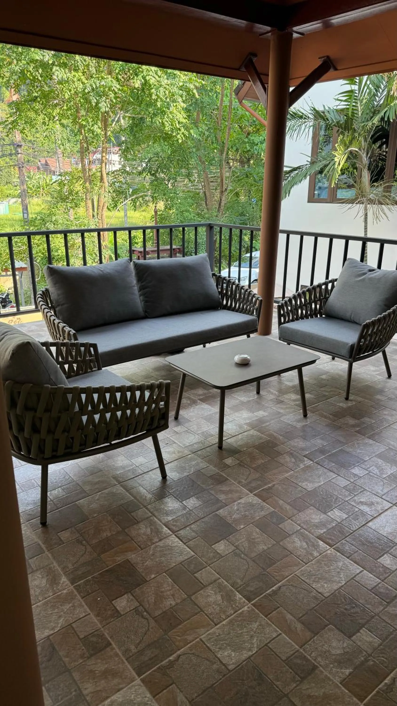 Balcony/Terrace in Blue Palm Residence Kata