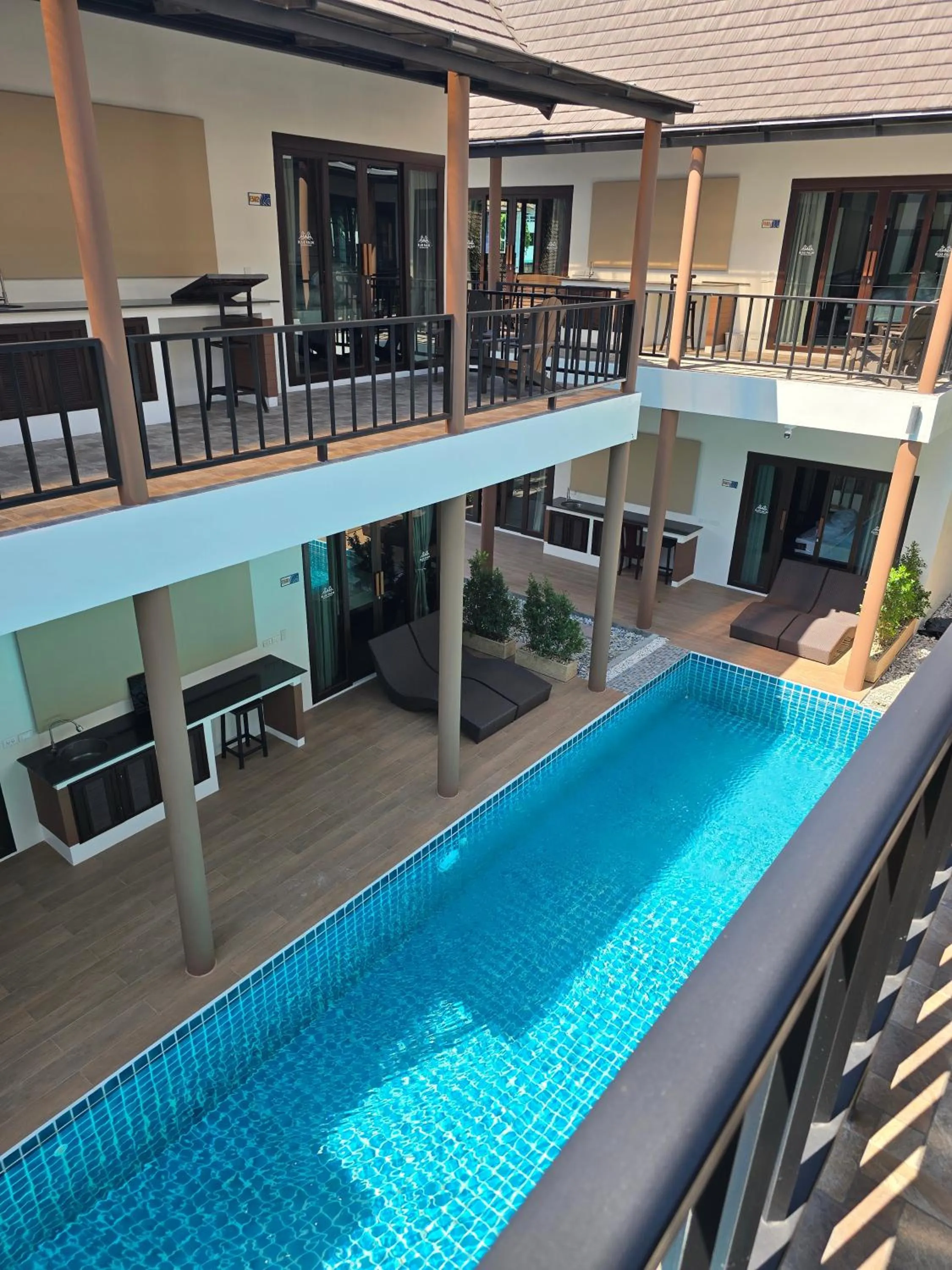 Balcony/Terrace in Blue Palm Residence Kata