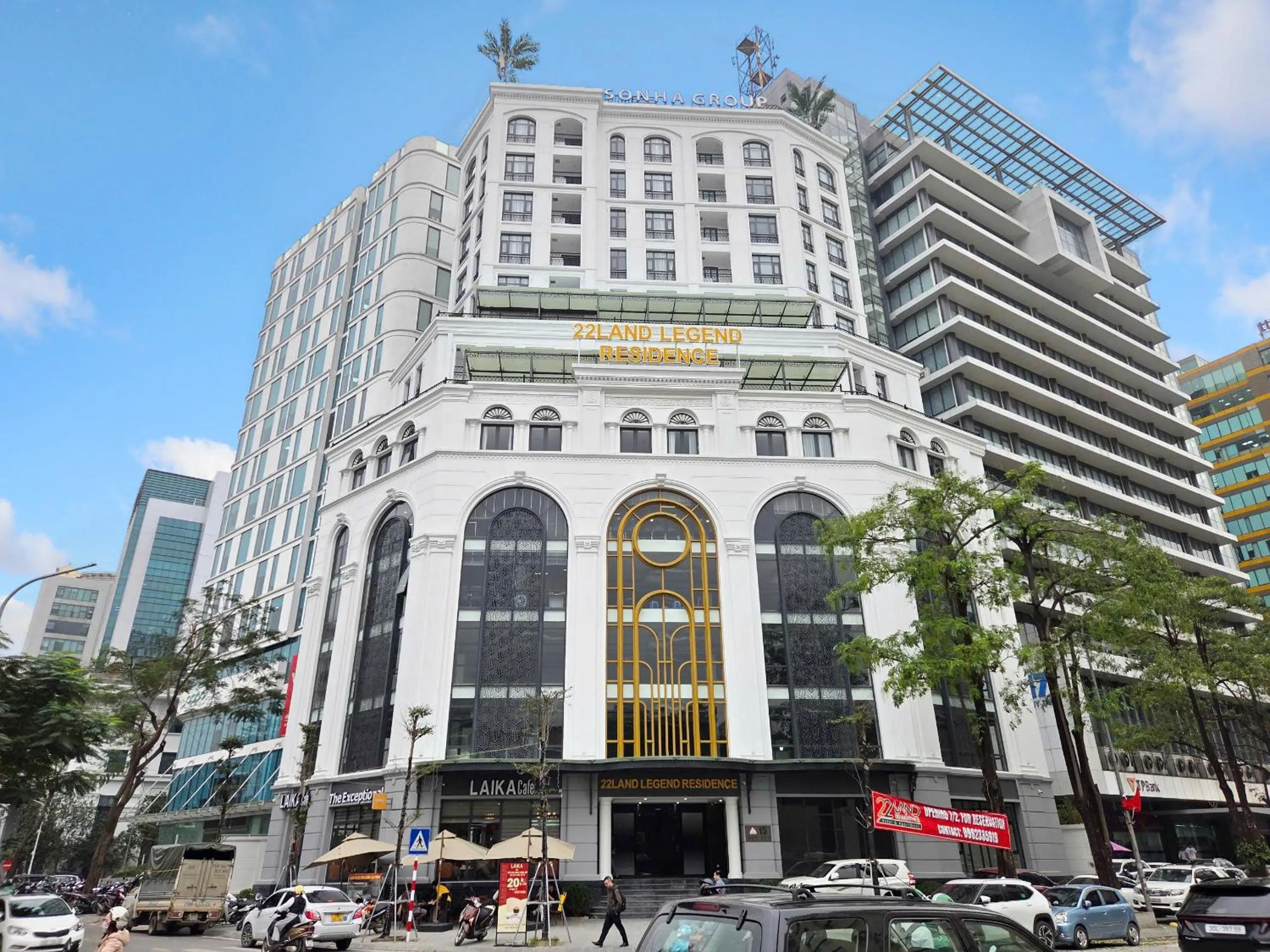 Property building in 22Land Legend Hotel & Residence