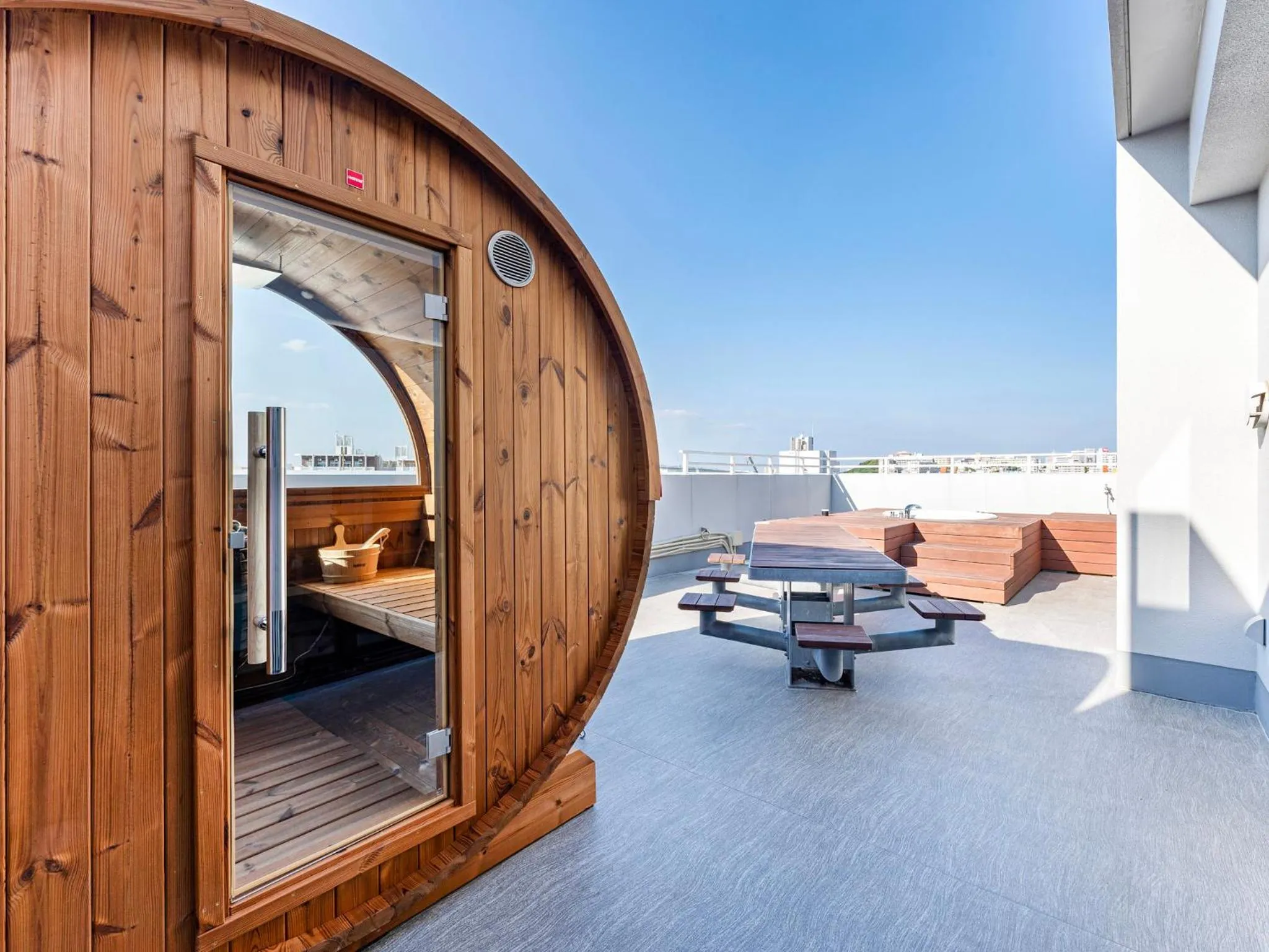 Sauna in LACER OKINAWA NAHA Miebashi