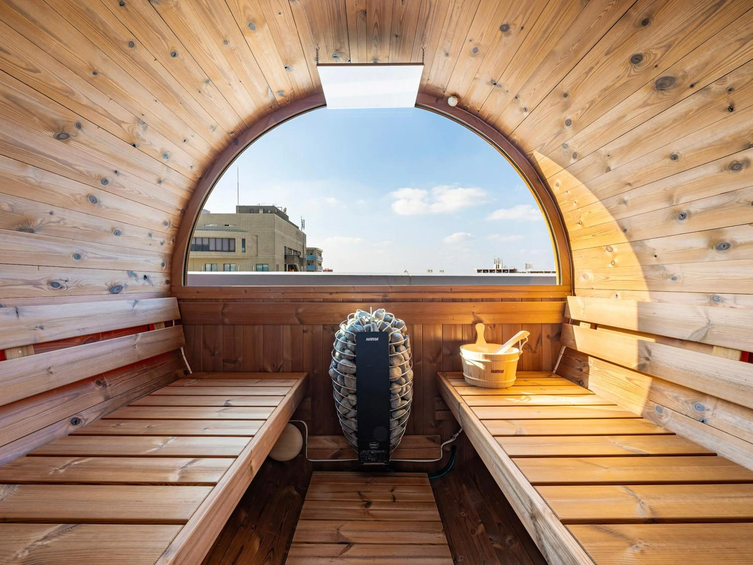 Sauna in LACER OKINAWA NAHA Miebashi