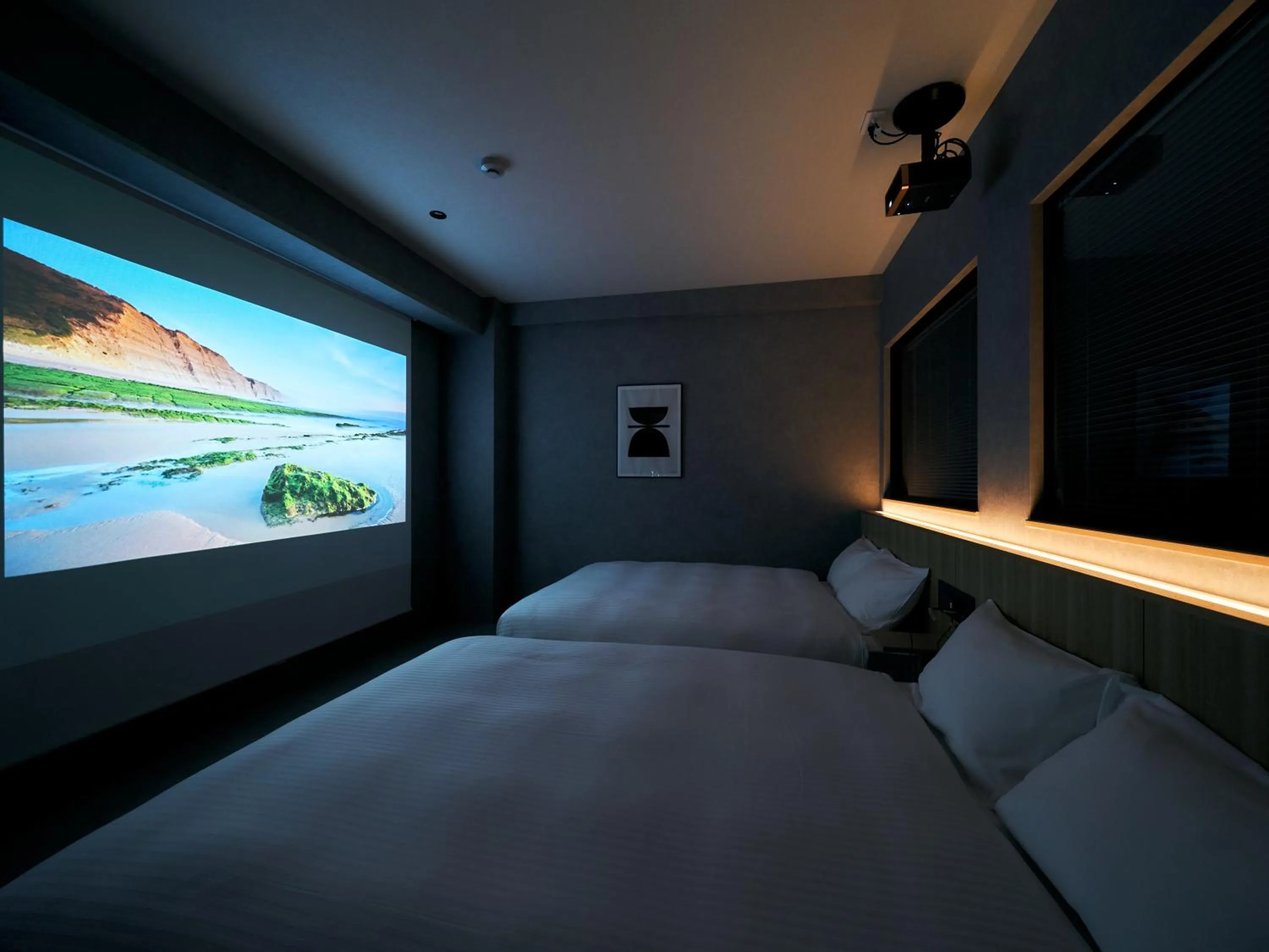 Photo of the whole room, Bed in LACER OKINAWA NAHA Tomariport