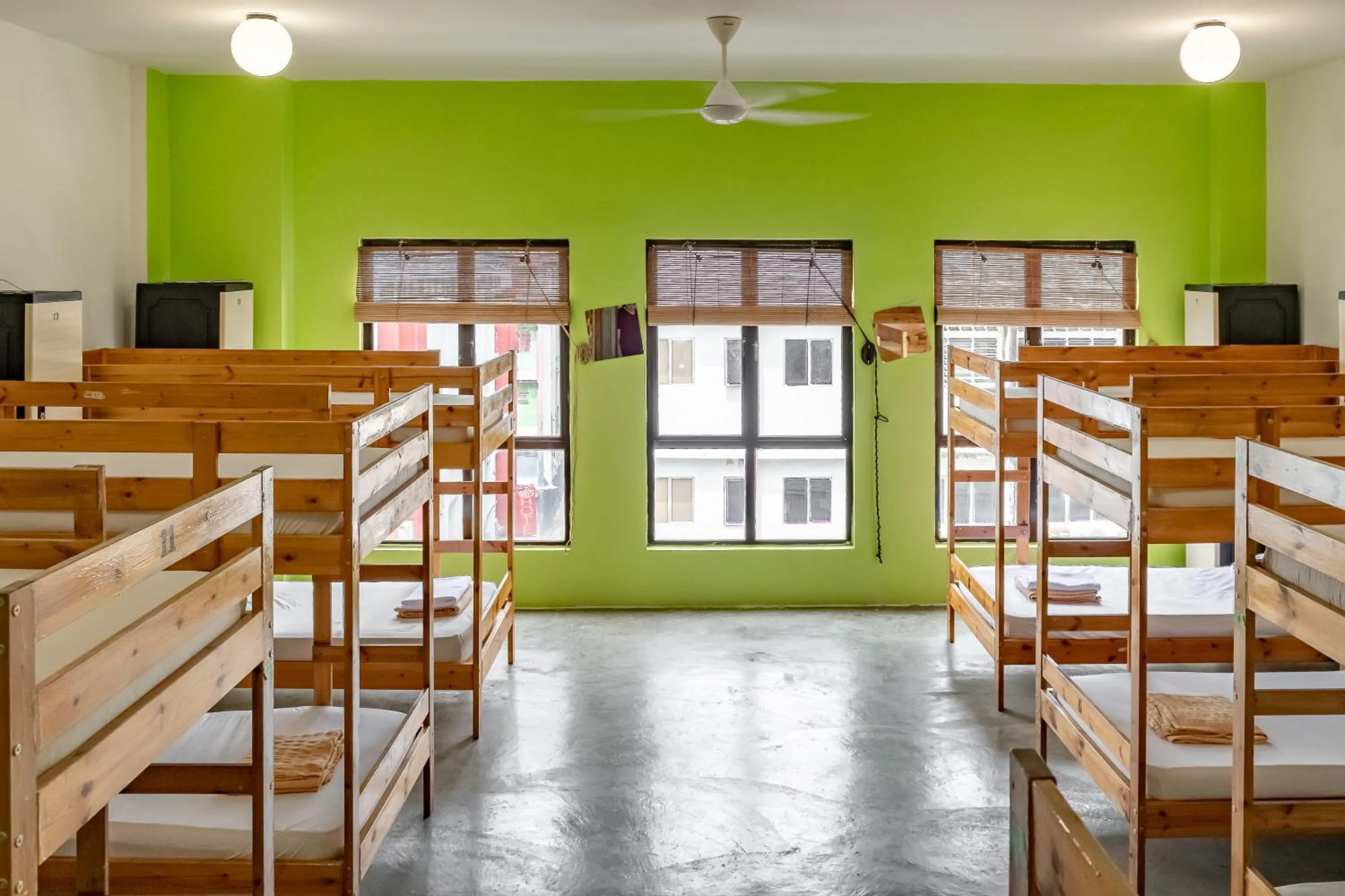 bunk bed in PODs The Backpackers Home & Cafe, Kuala Lumpur