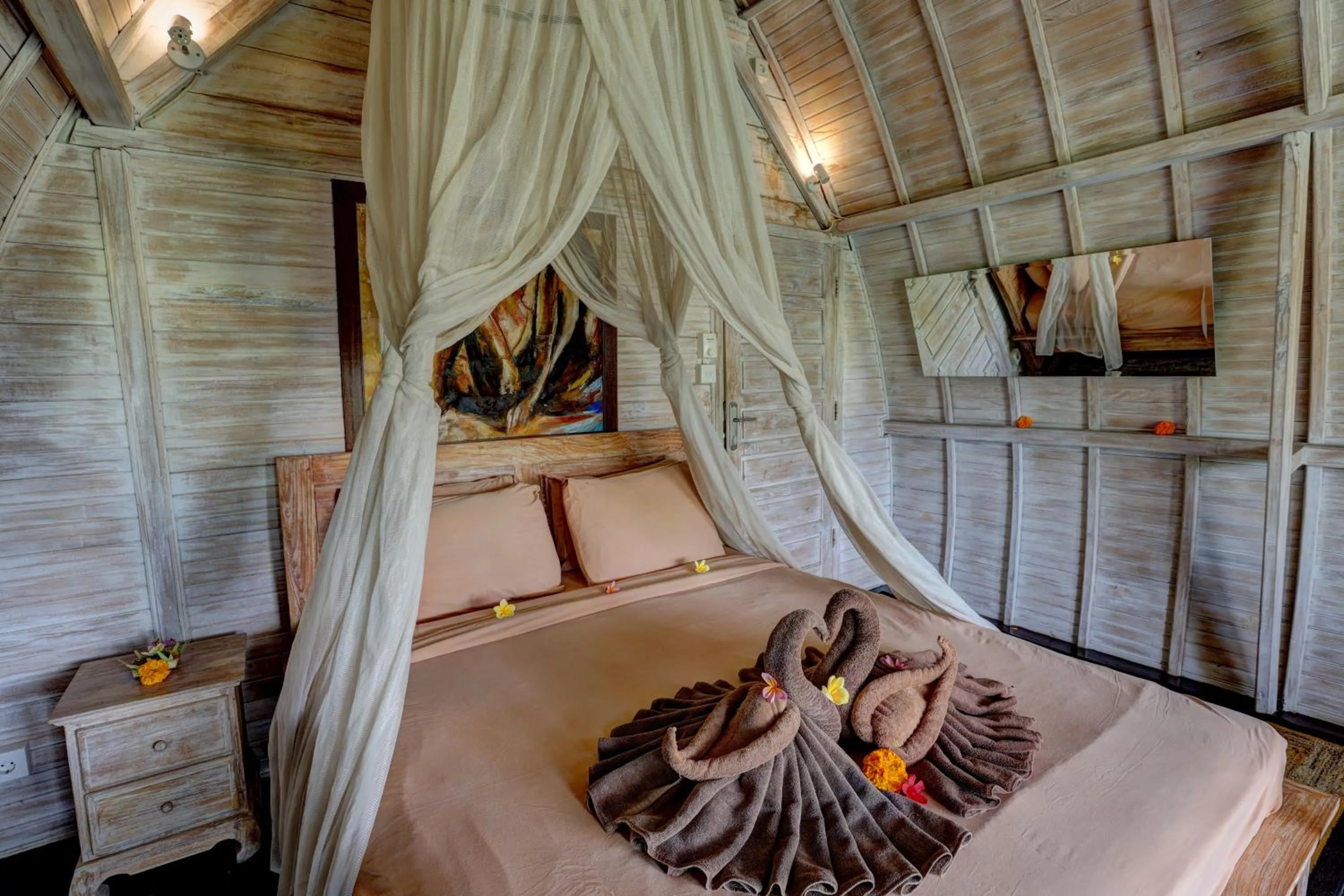 Bed in Junjungan Suite