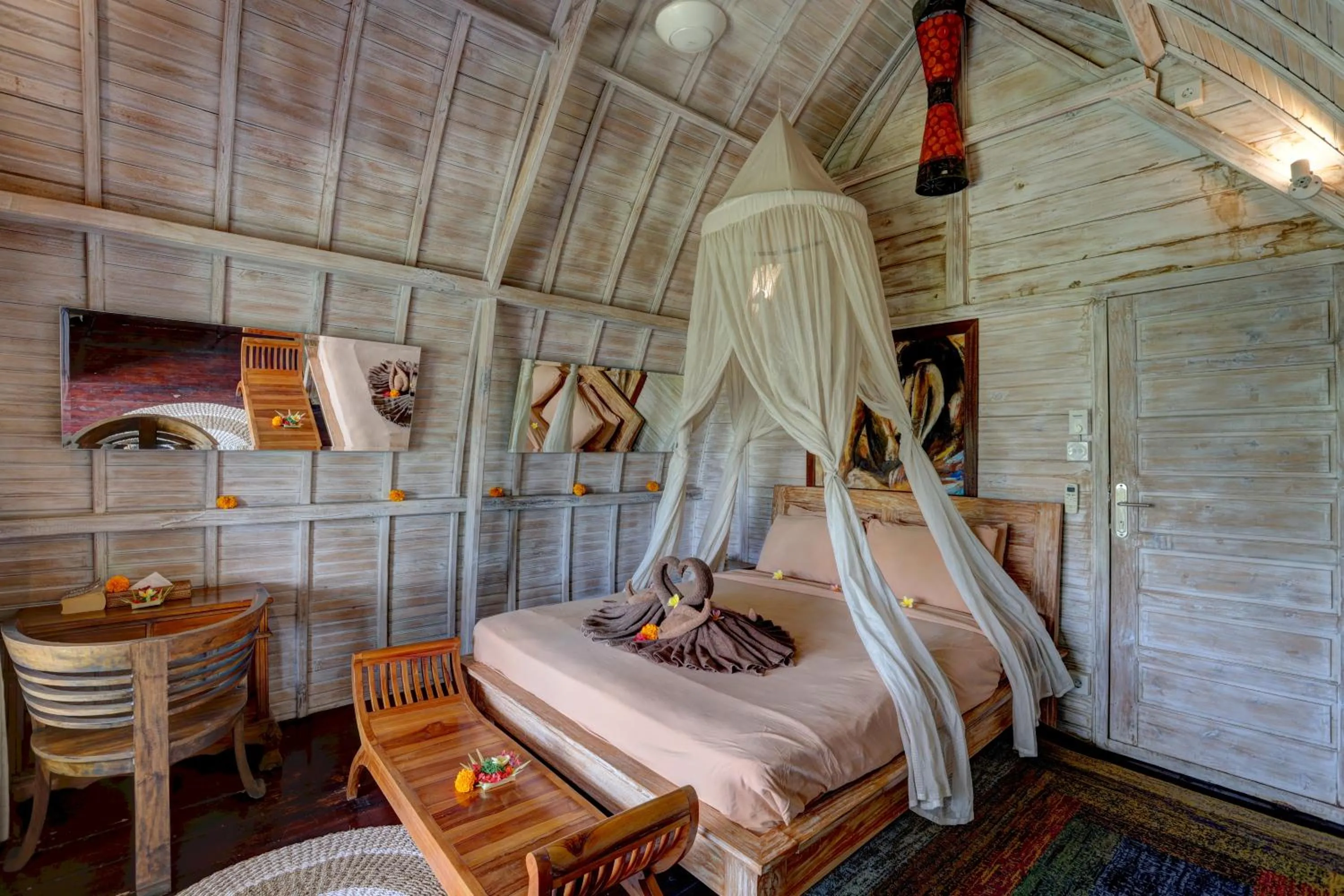 Bed in Junjungan Suite