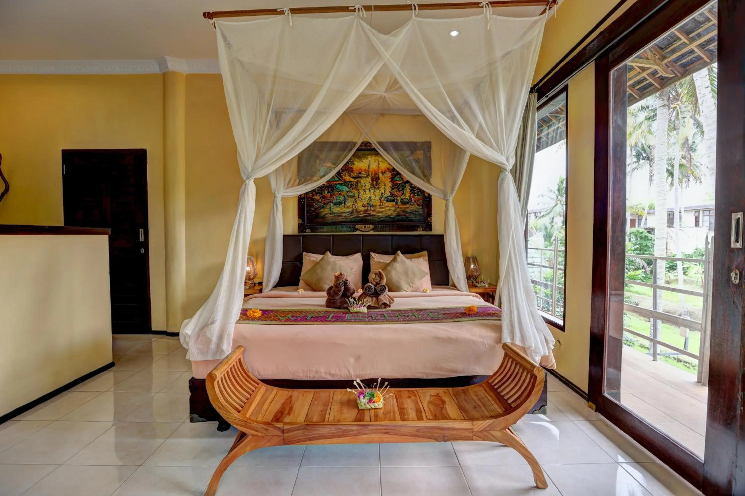 Bed in Junjungan Suite