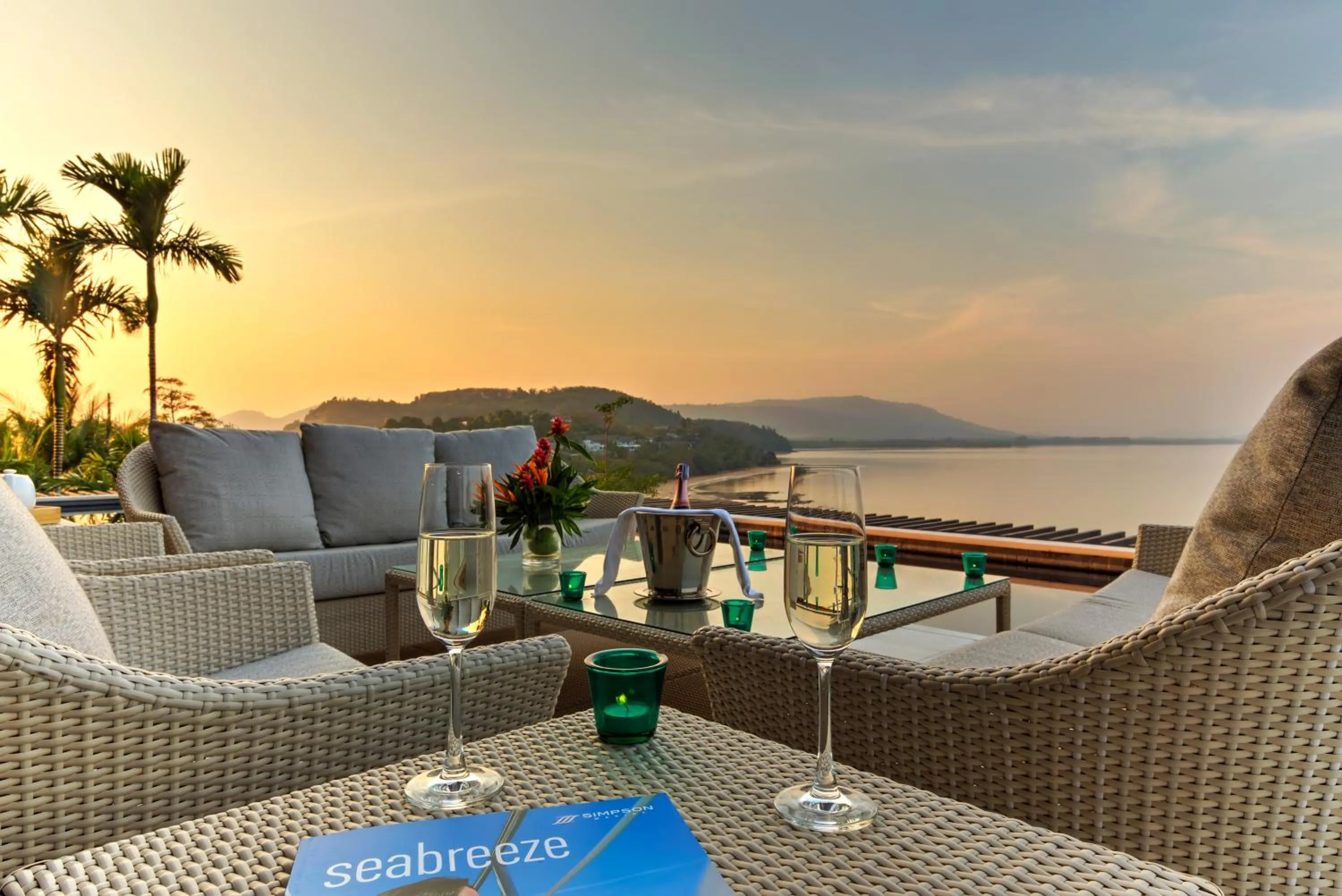 Balcony/Terrace in Ocean's 11 Villa