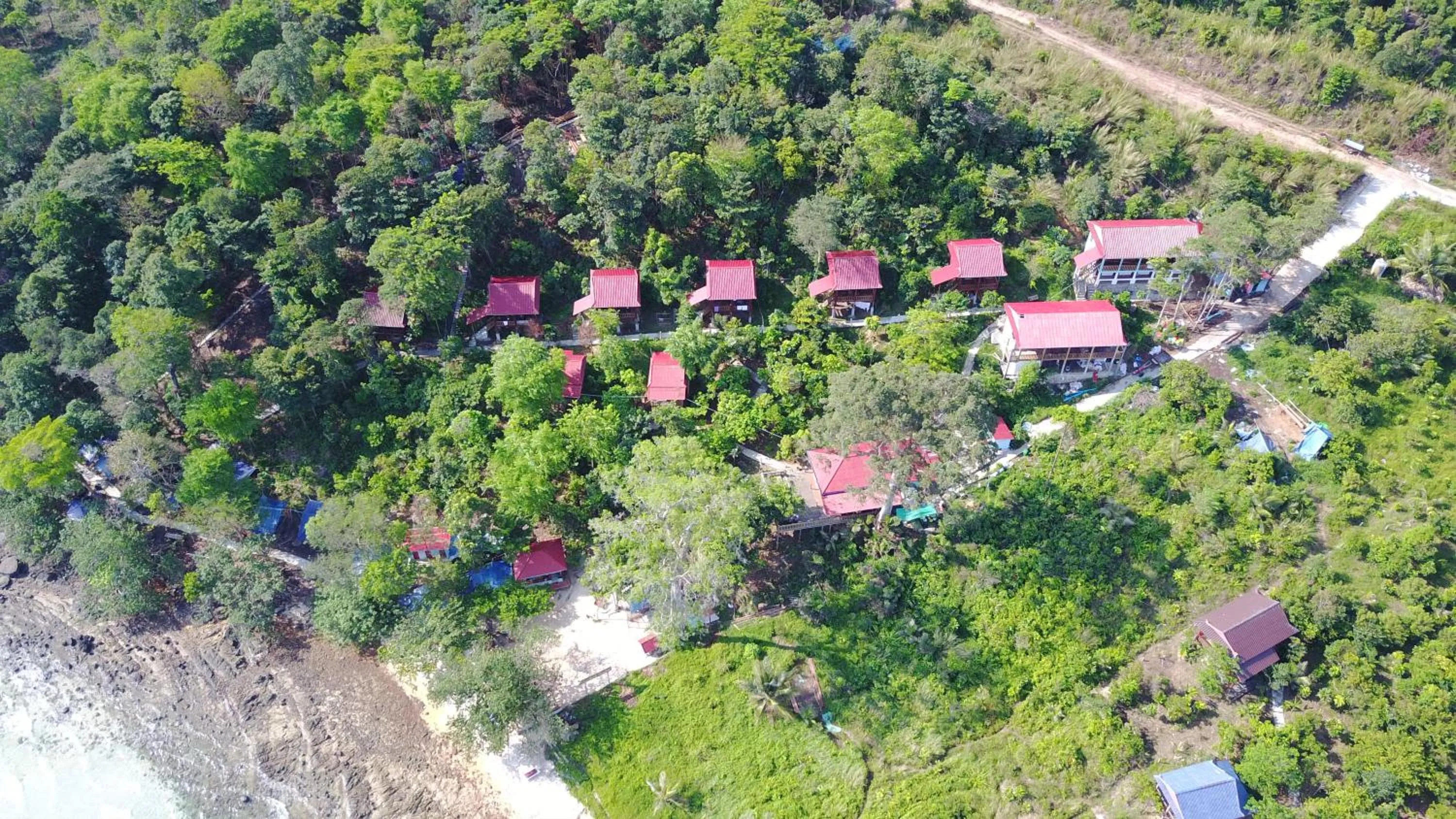 Floor plan in Coconutbeach Bungalows