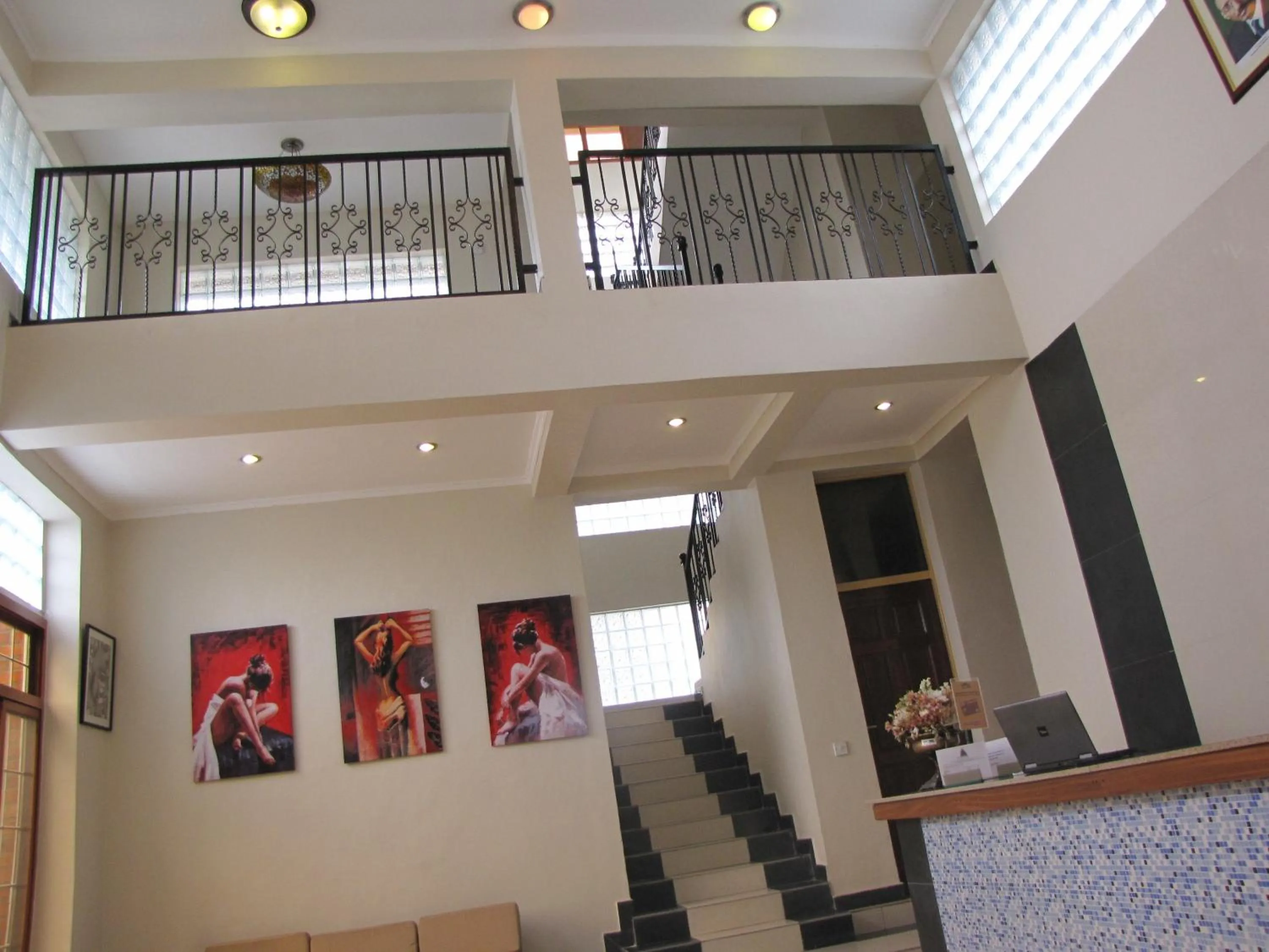 Lobby or reception in Stipp Hotel Gisenyi
