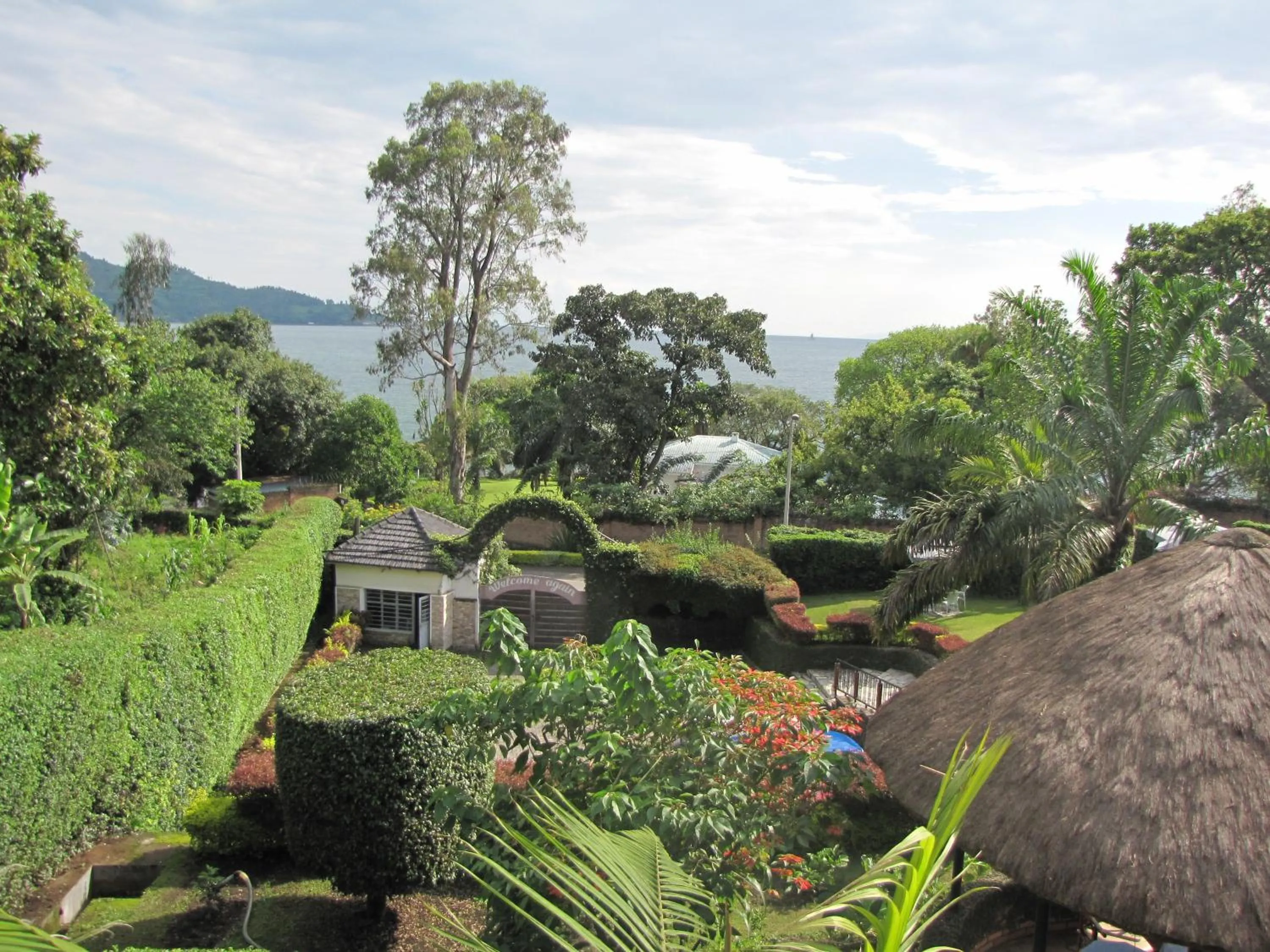 Facade/entrance in Stipp Hotel Gisenyi