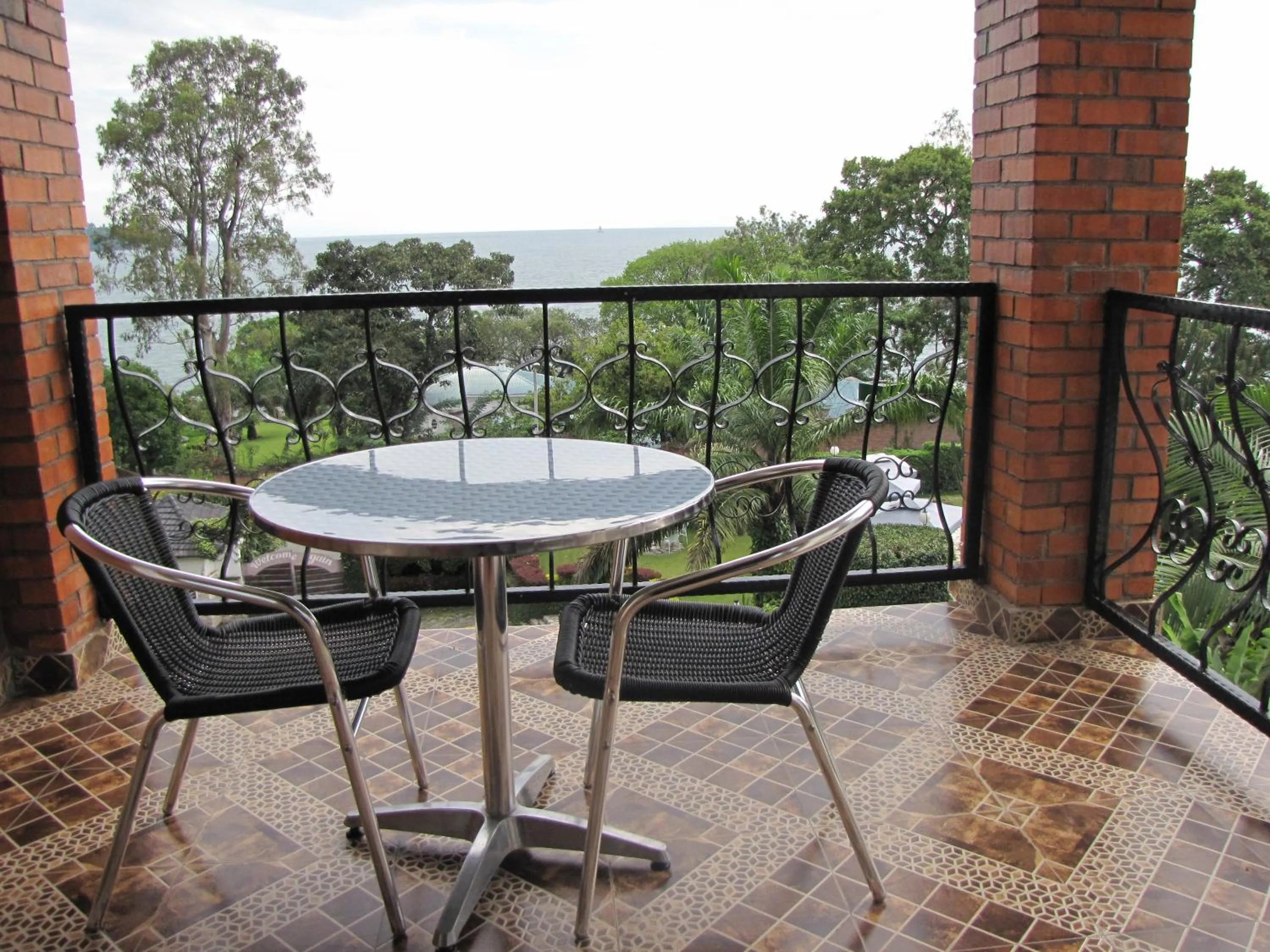 Balcony/Terrace in Stipp Hotel Gisenyi