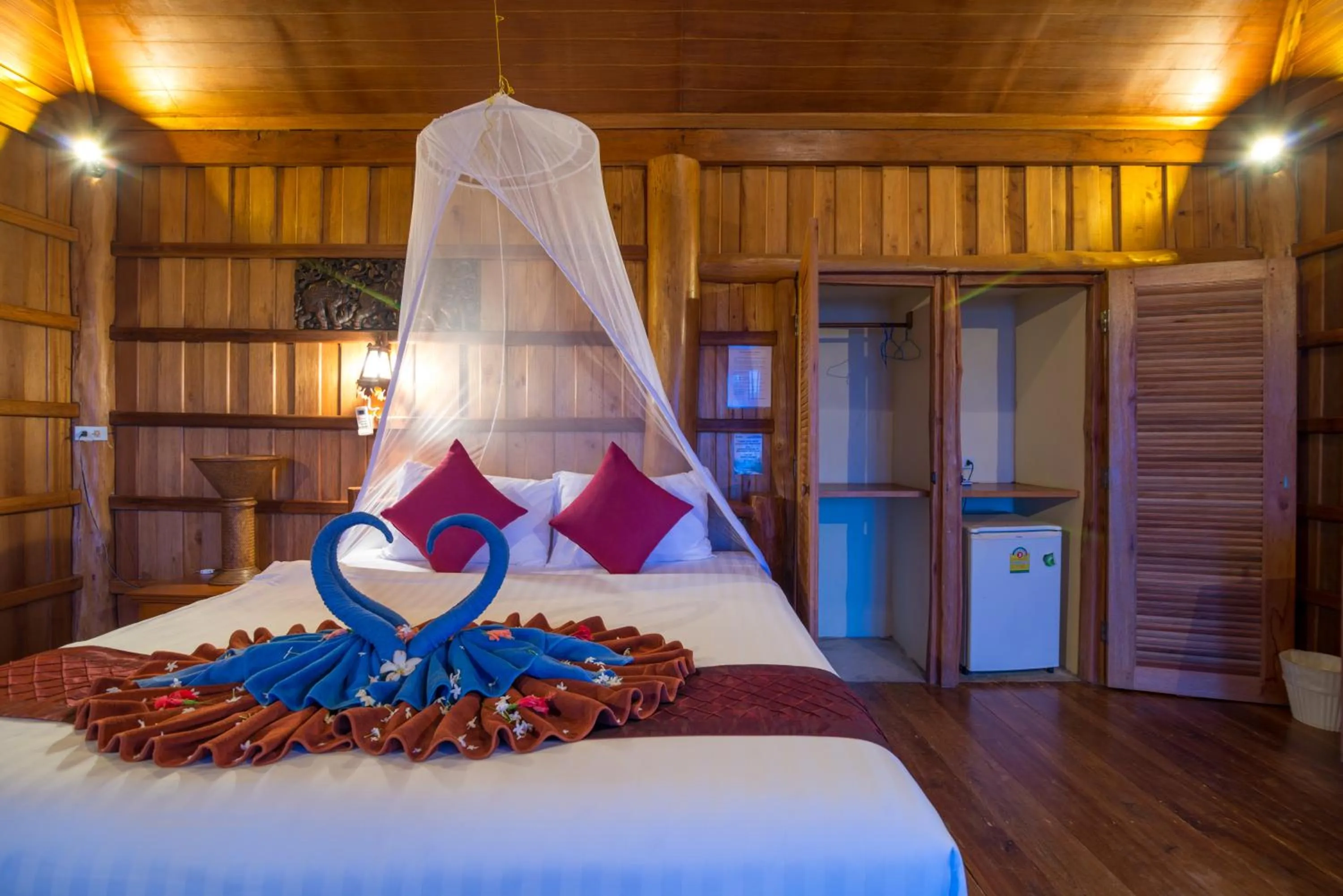 Bed in Thiwson Beach Resort - SHA Extra Plus