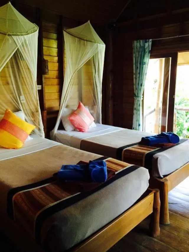 Bed in Thiwson Beach Resort - SHA Extra Plus