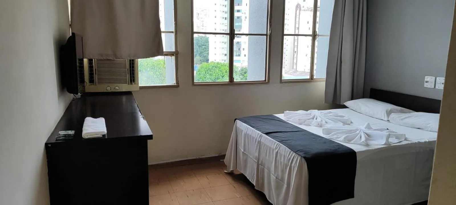 Bed in Hotel La Rocca, Goiânia