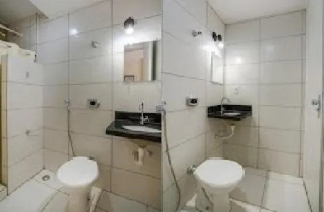 Bathroom in Hotel La Rocca, Goiânia
