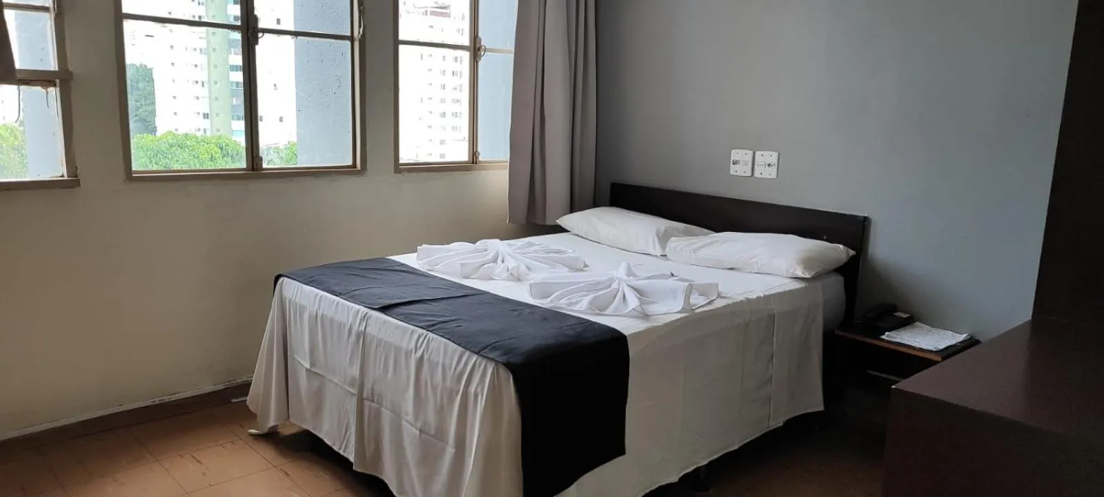 Bed in Hotel La Rocca, Goiânia