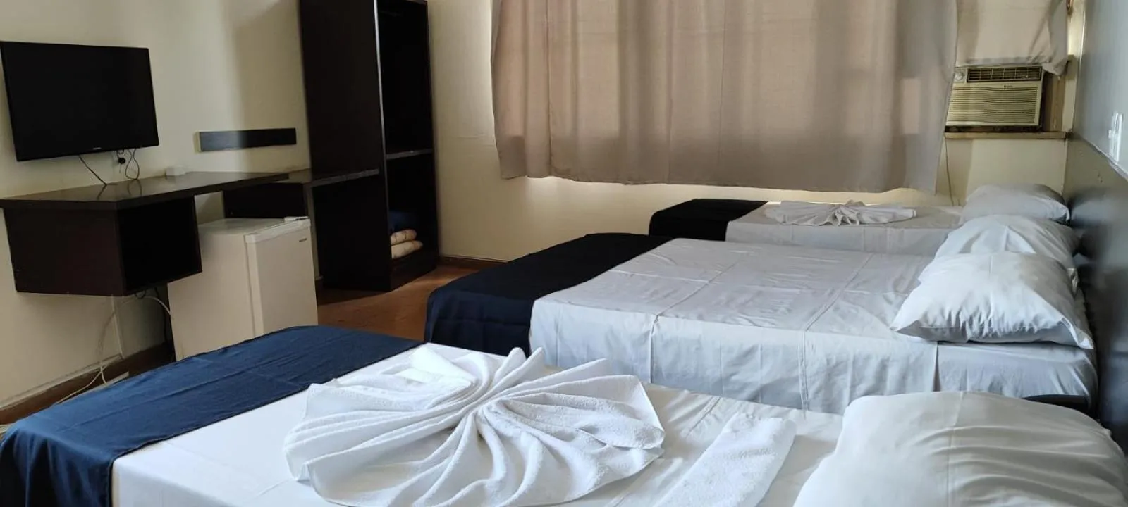 Bedroom, Bed in Hotel La Rocca, Goiânia