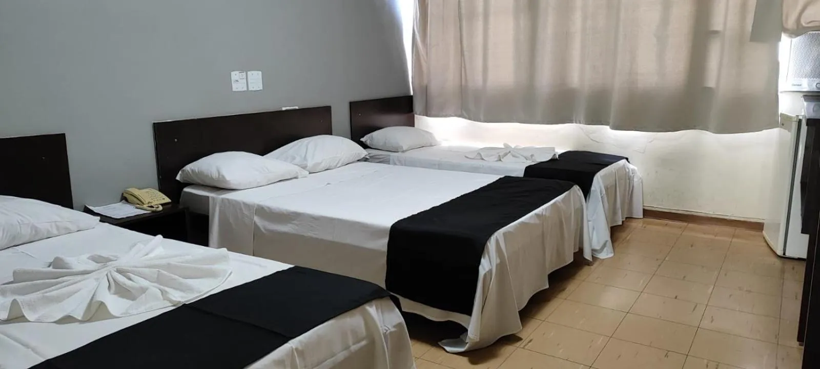 Bedroom, Bed in Hotel La Rocca, Goiânia
