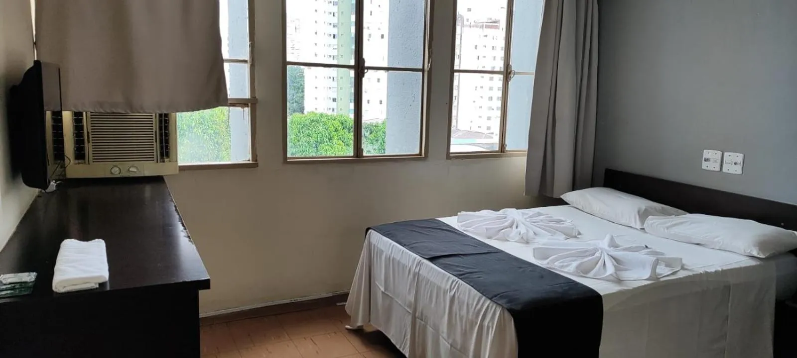 Bedroom, Bed in Hotel La Rocca, Goiânia