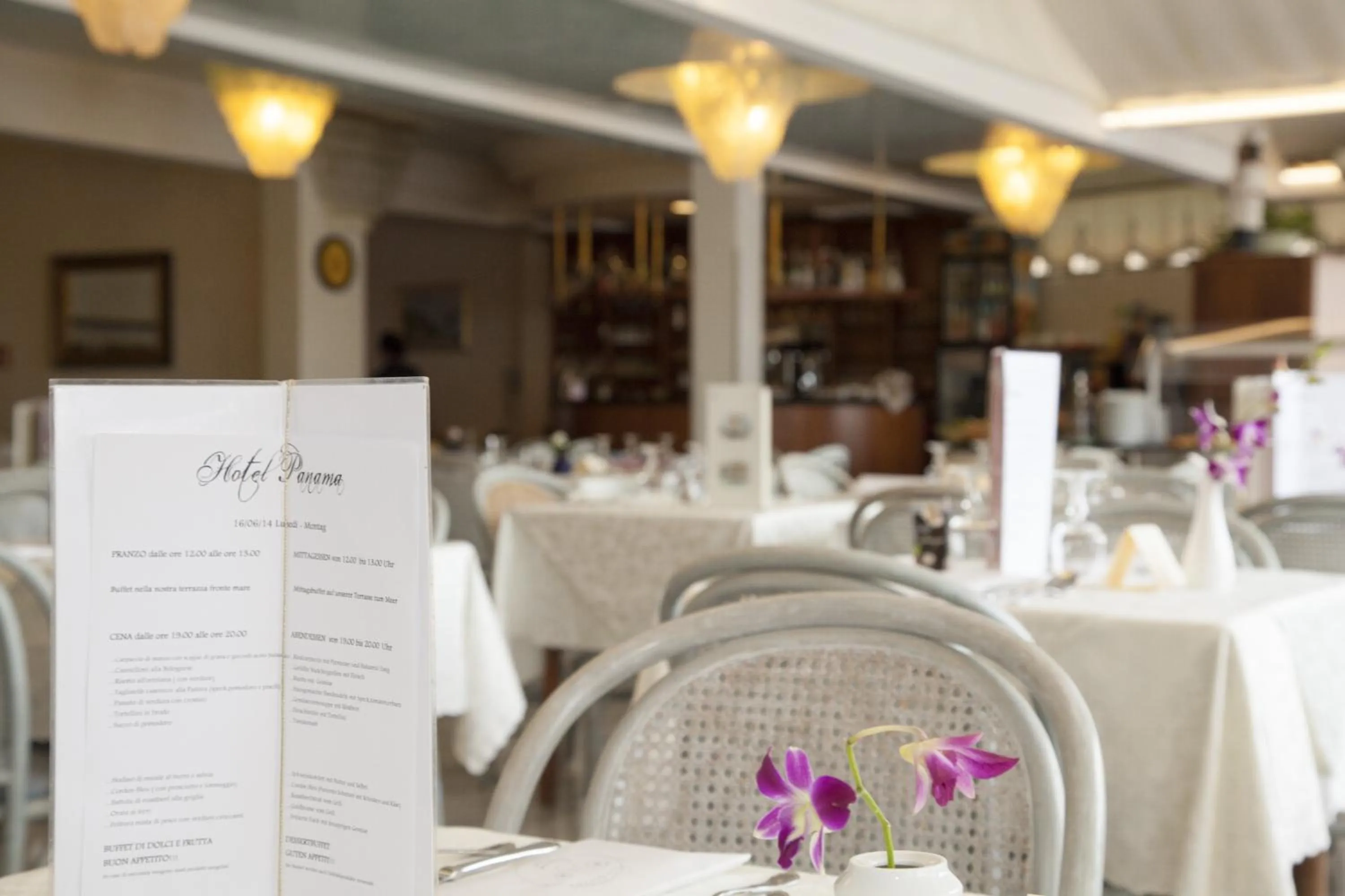 Restaurant/places to eat in Hotel Panama