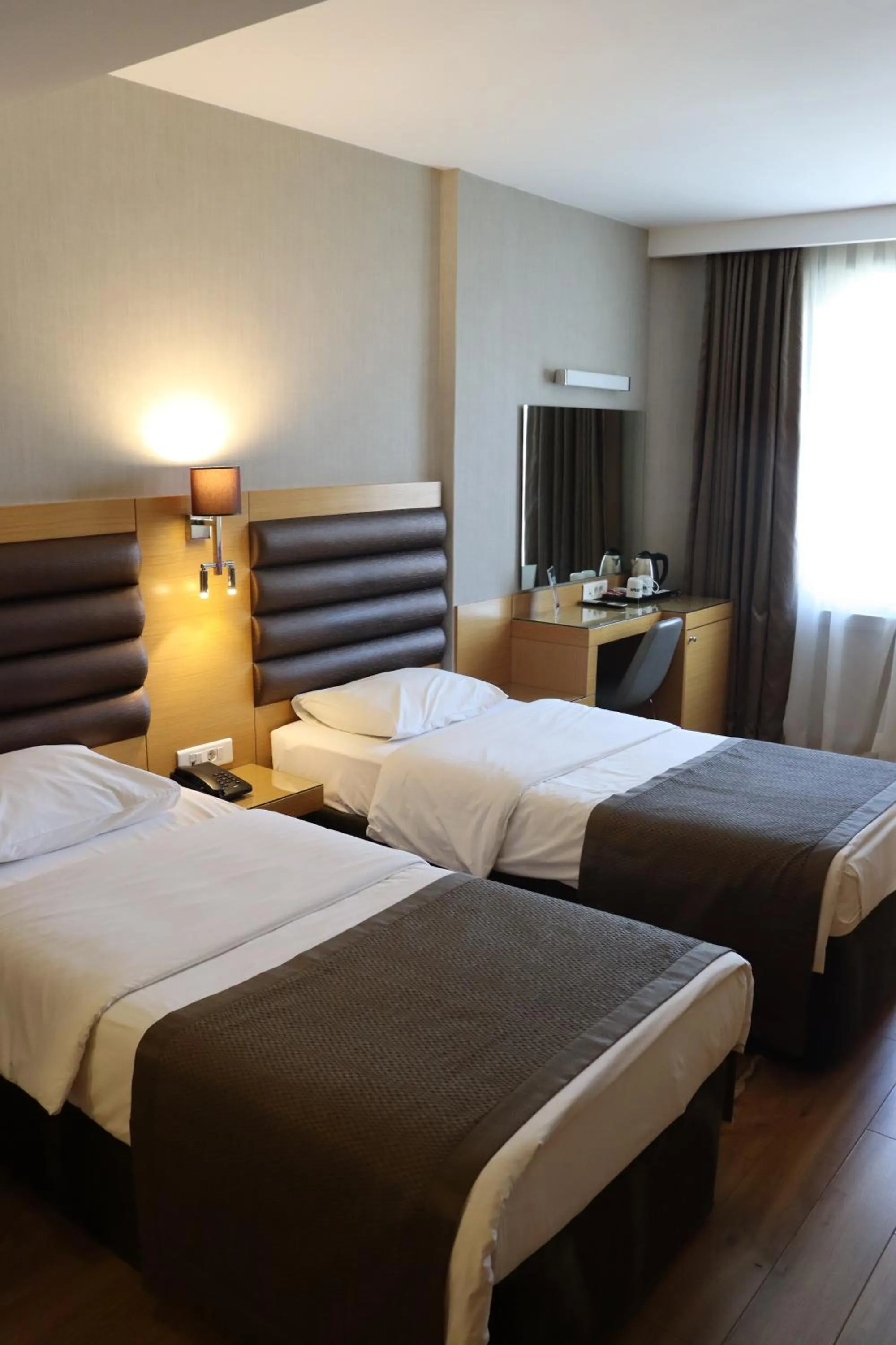 Bed in Riva Hotel Taksim