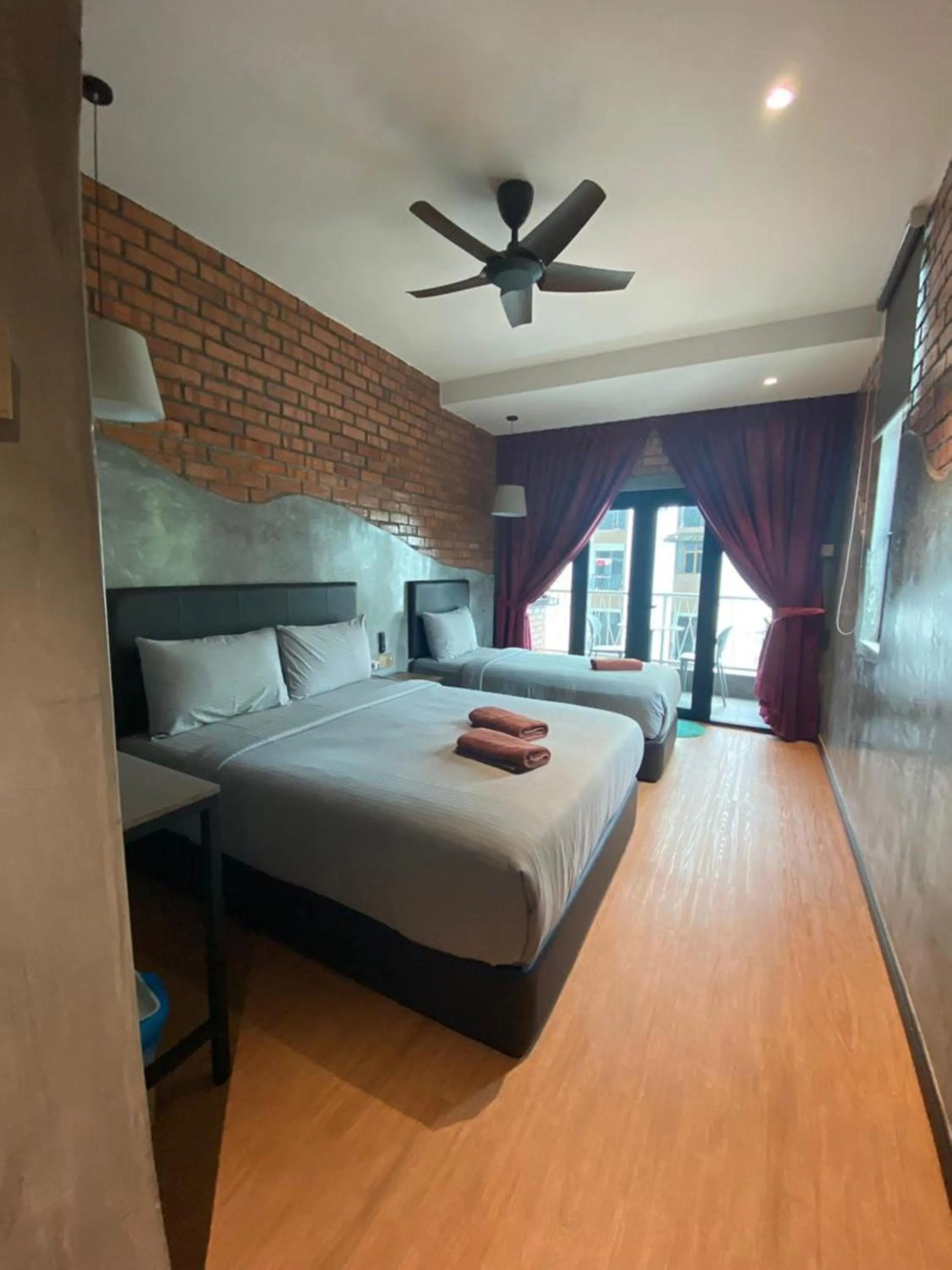 Bed in Bricks Guesthouse