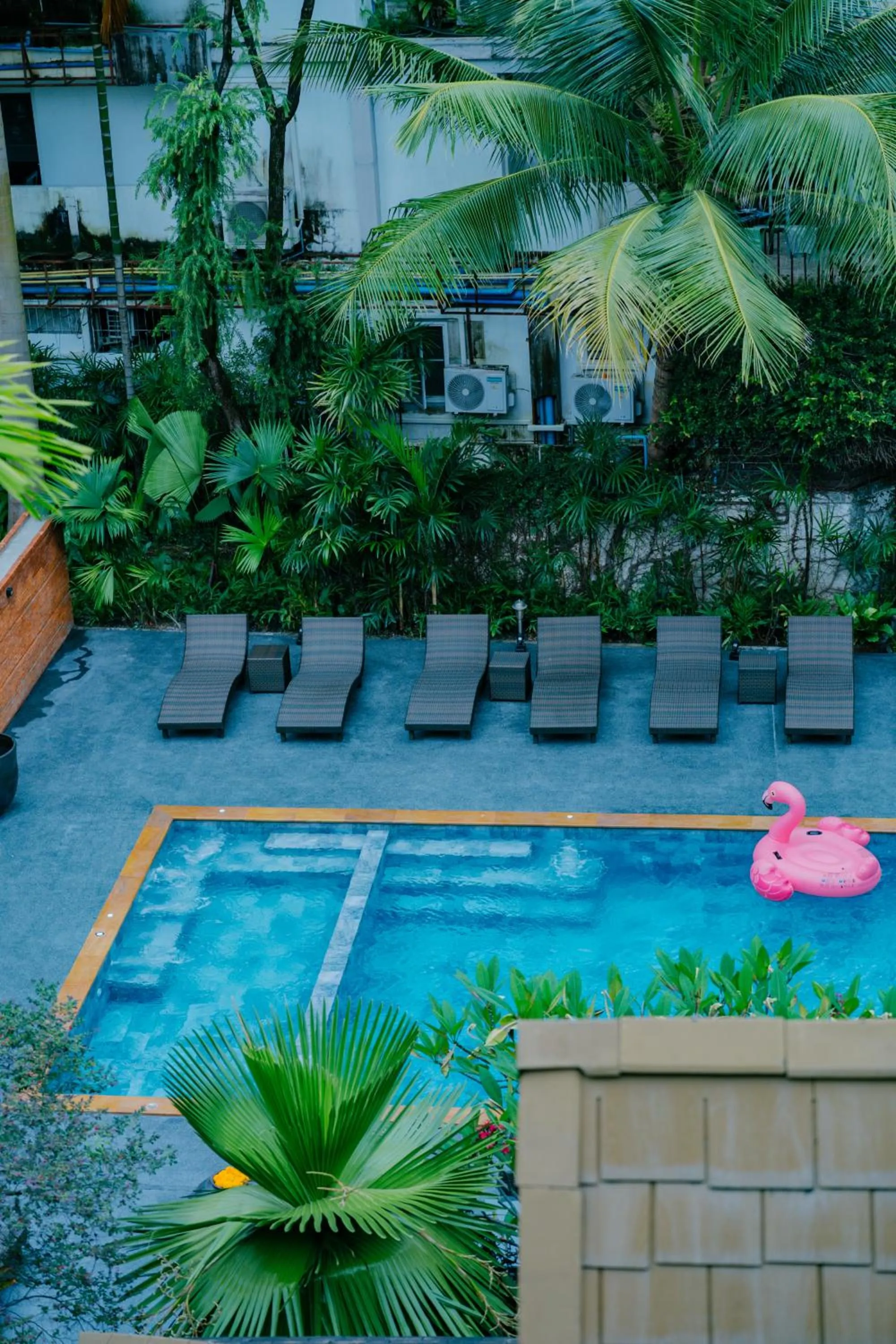 Pool view in The Odyssey Chiang Mai