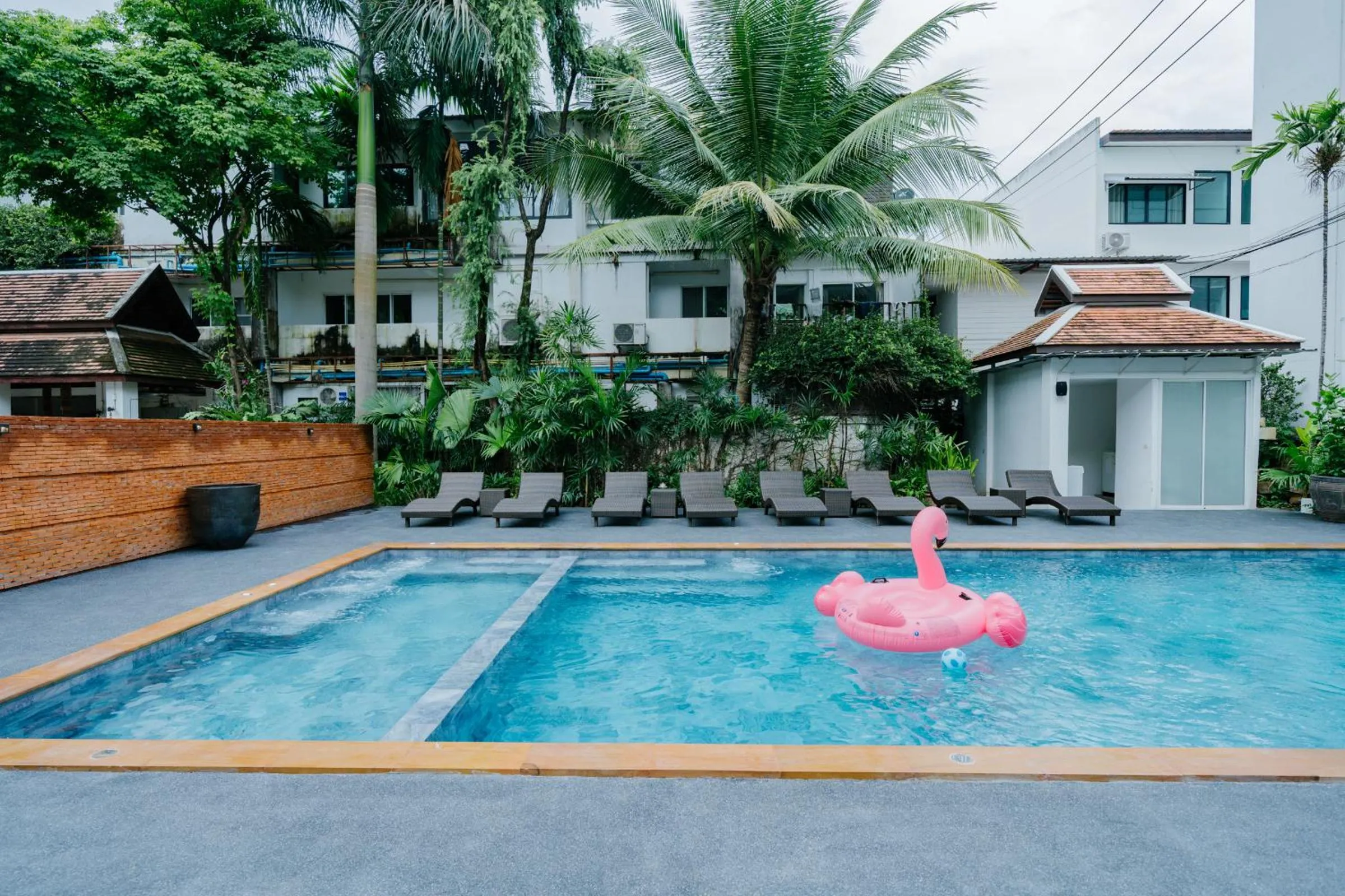 Pool view in The Odyssey Chiang Mai