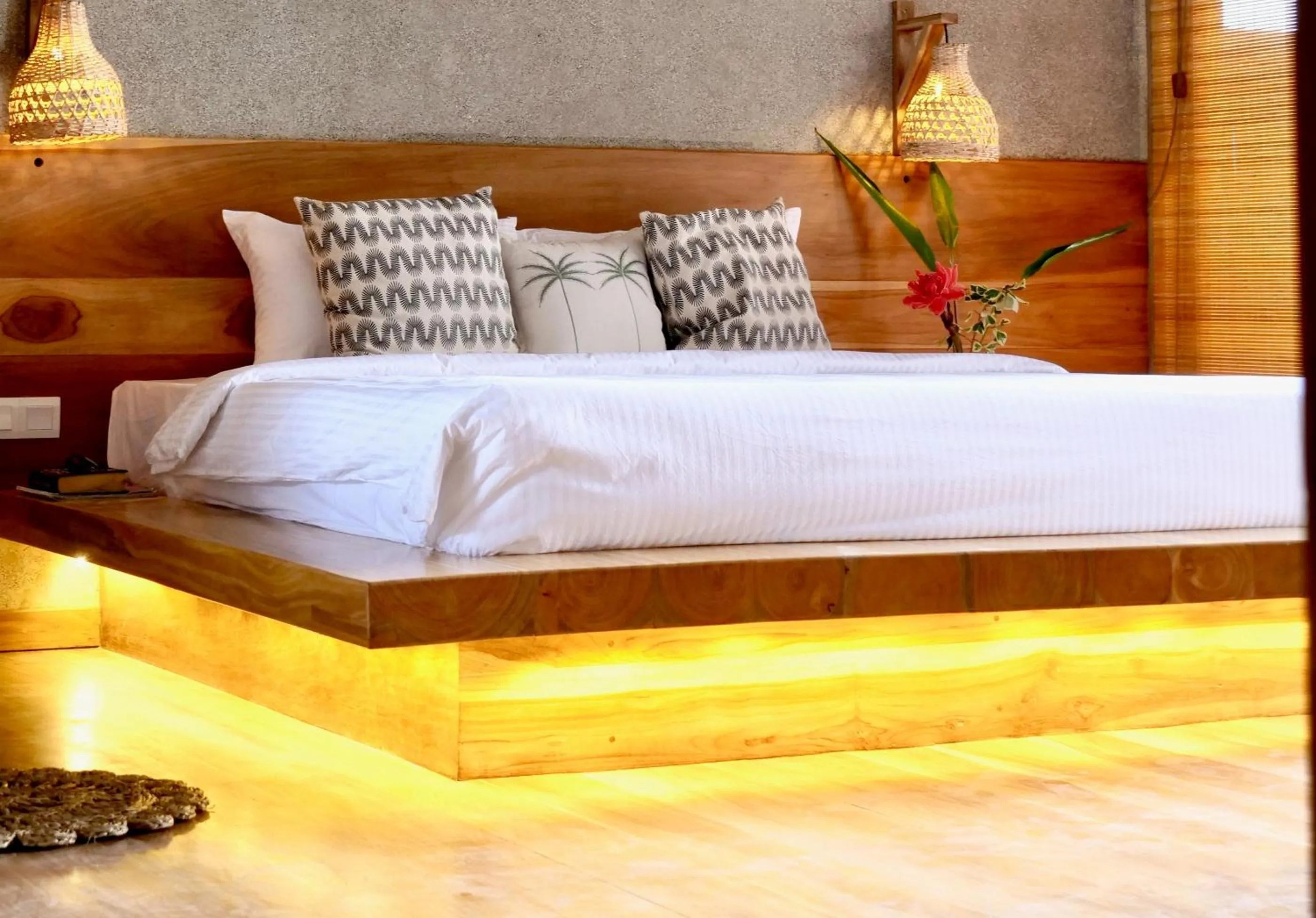 Bed in Coast 67 Boutique Hotel