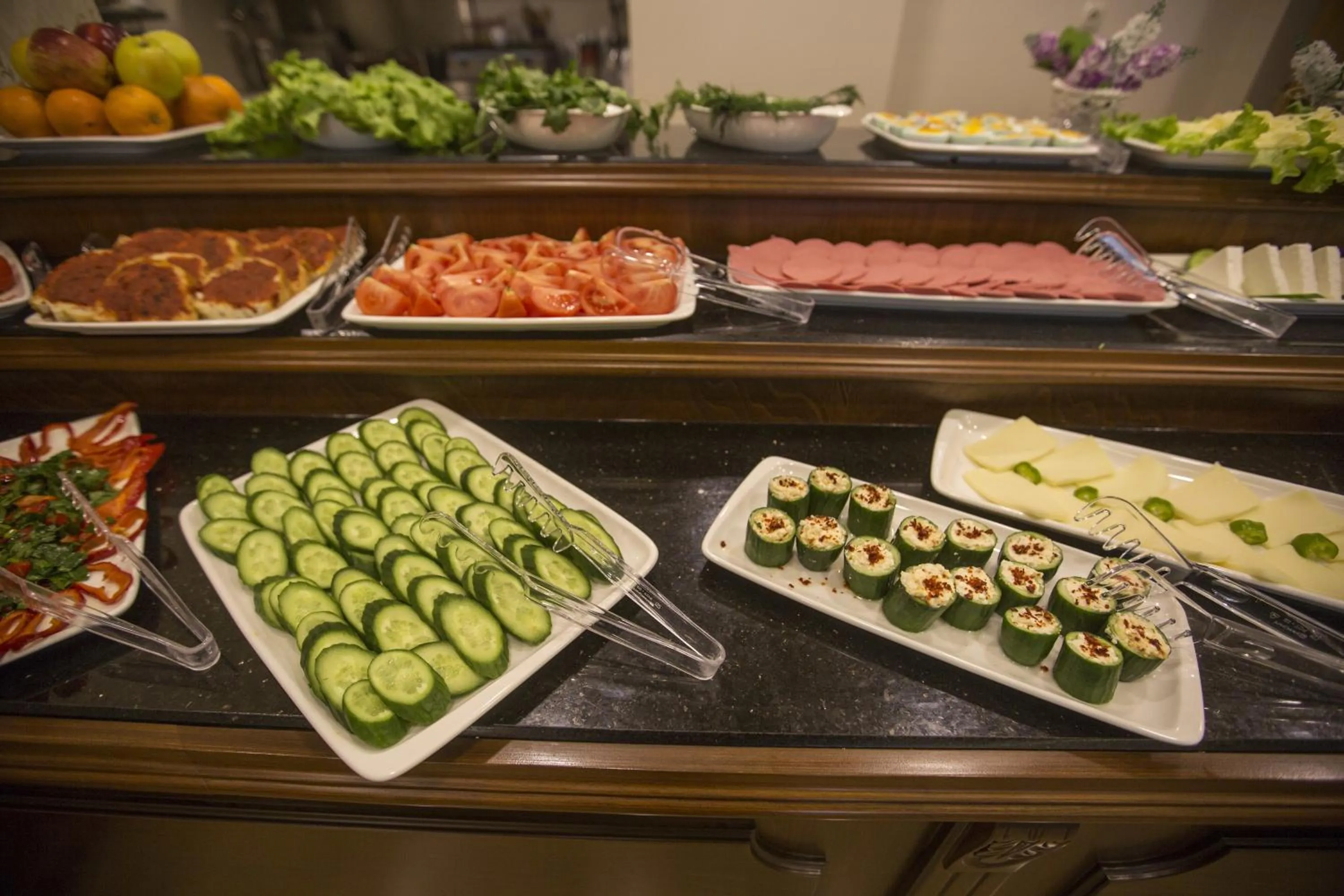 Dining area in Park Square Hotel