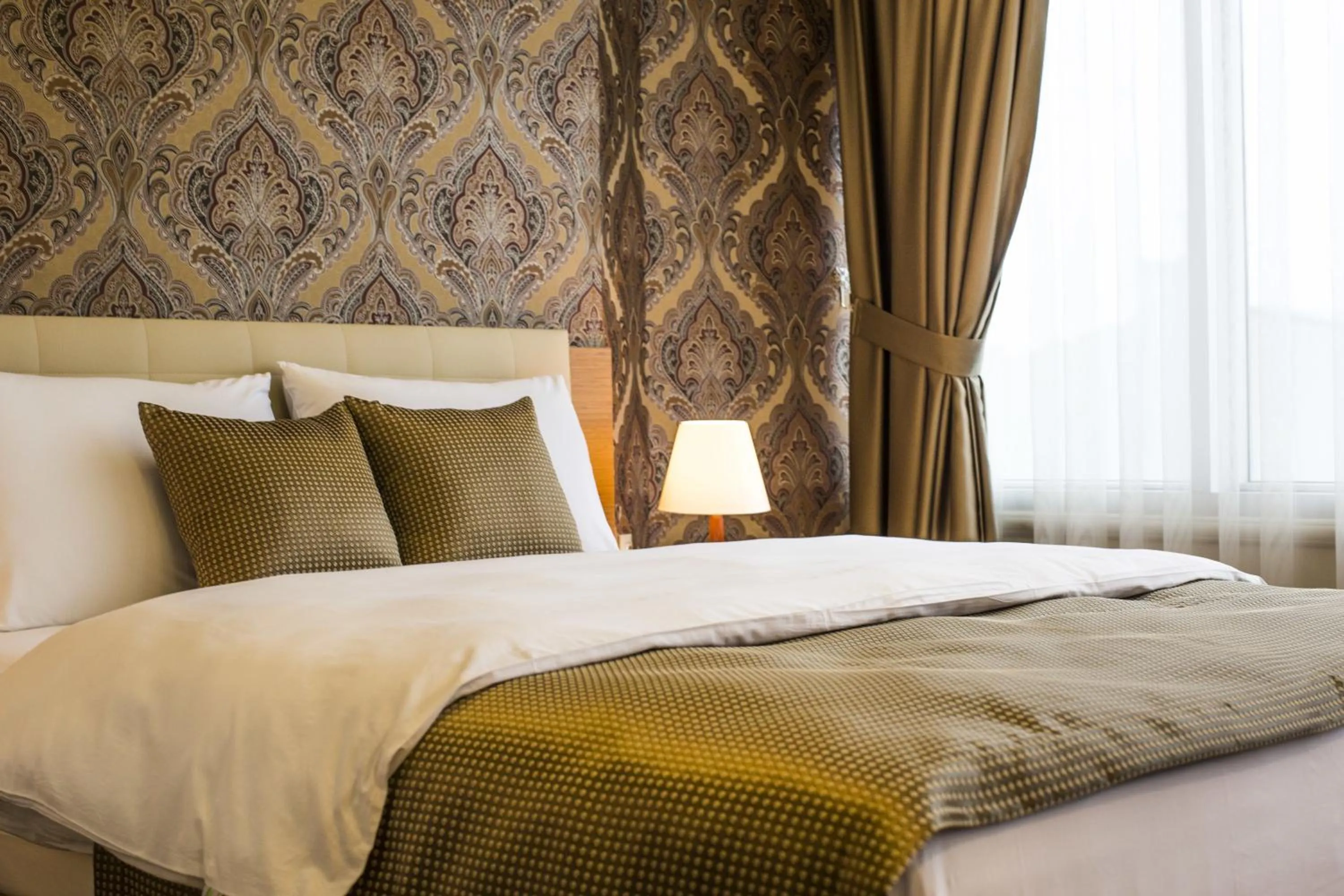 Decorative detail in Park Square Hotel