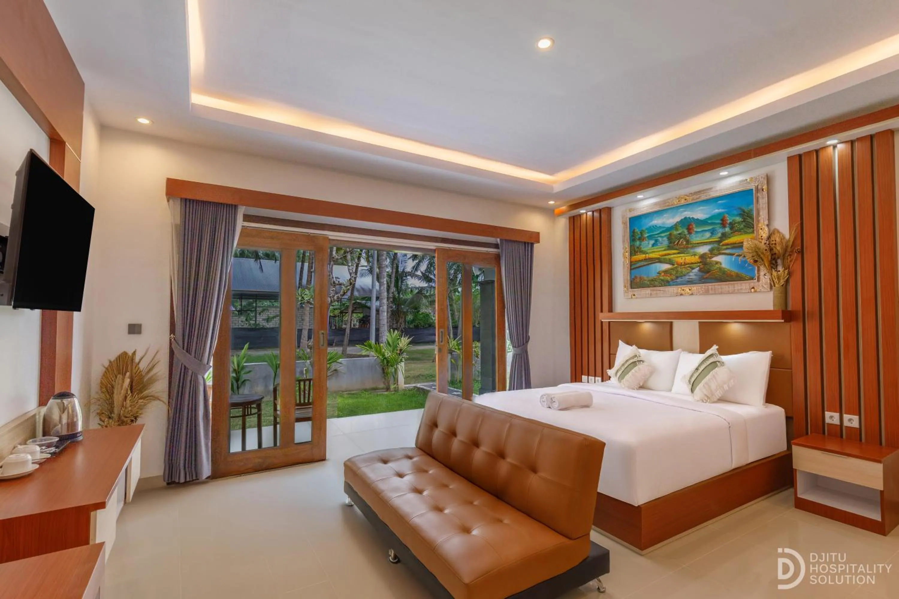 Double Room with Garden View in Coconut Hill Cottage