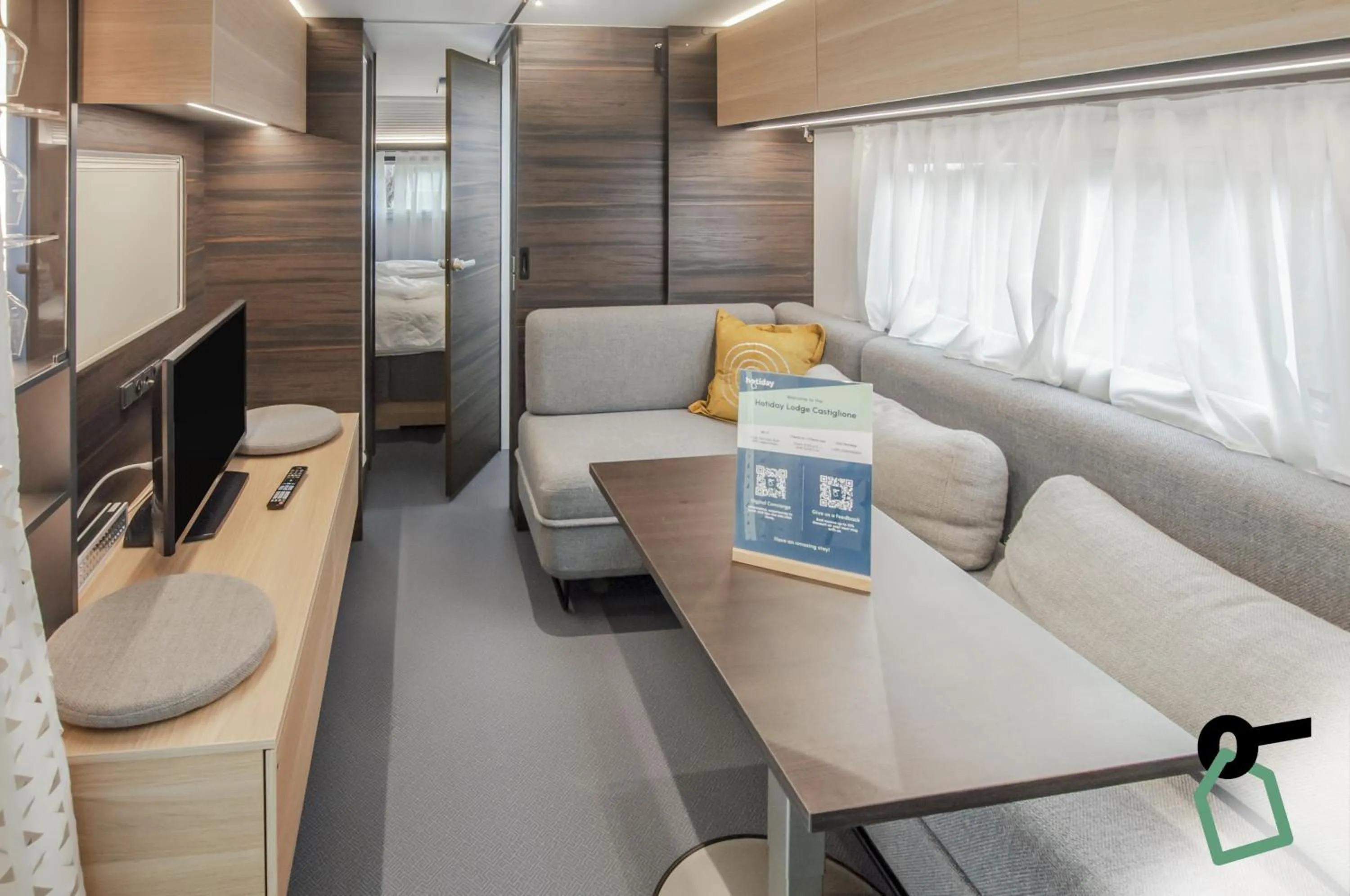 Living room in HOTIDAY Lodge Castiglione