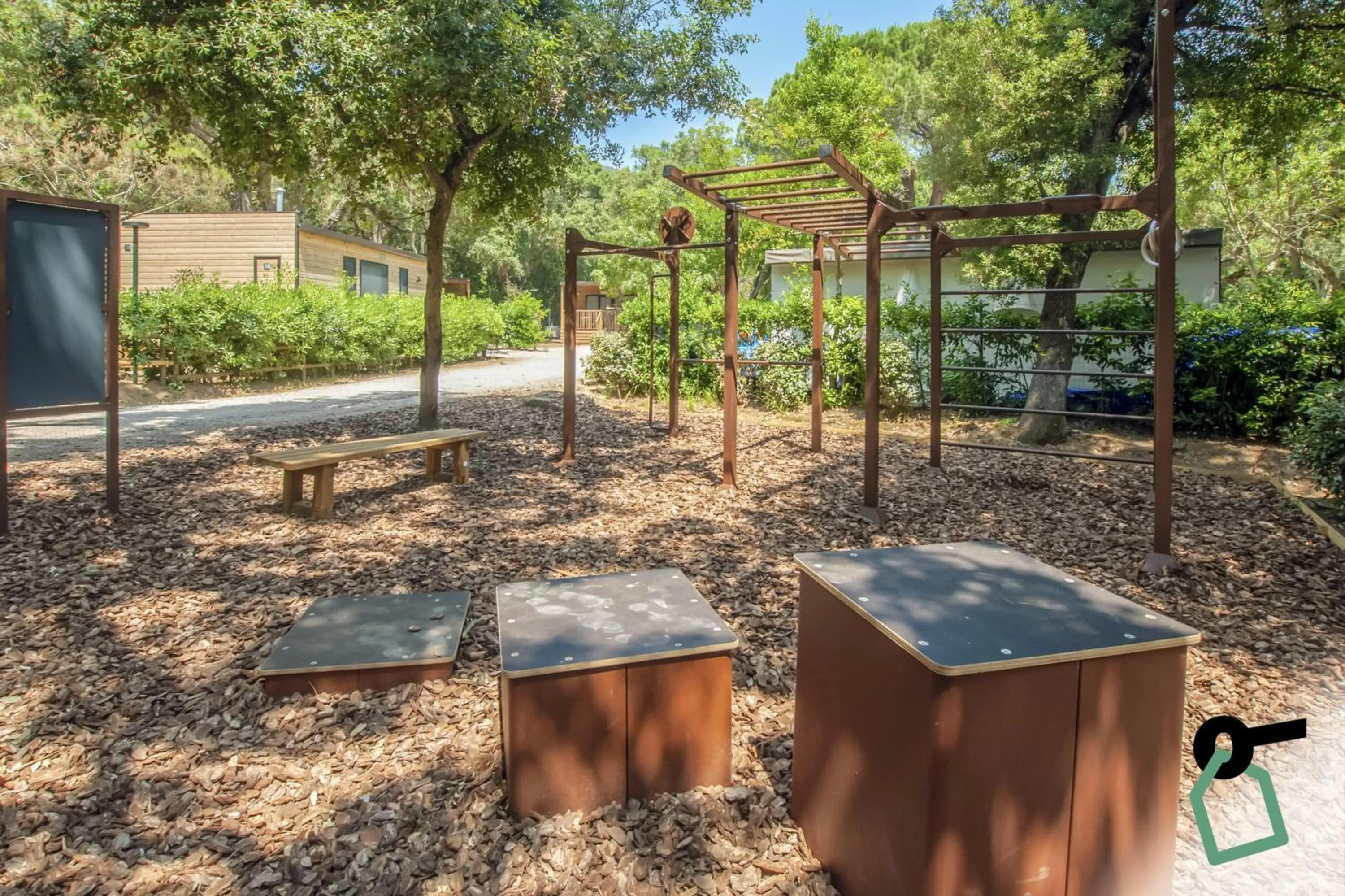 Garden in HOTIDAY Lodge Castiglione