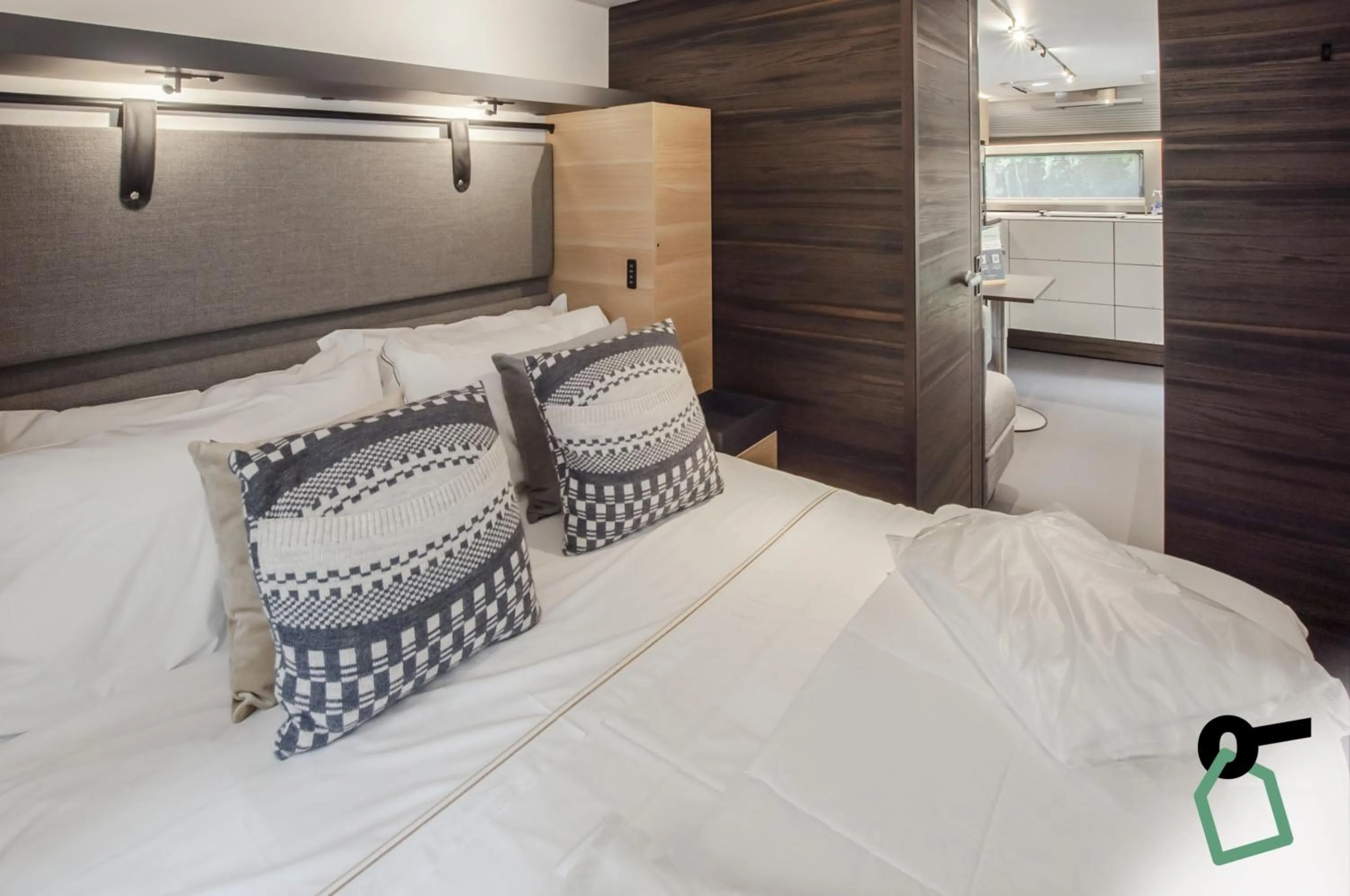 Bed in HOTIDAY Lodge Castiglione