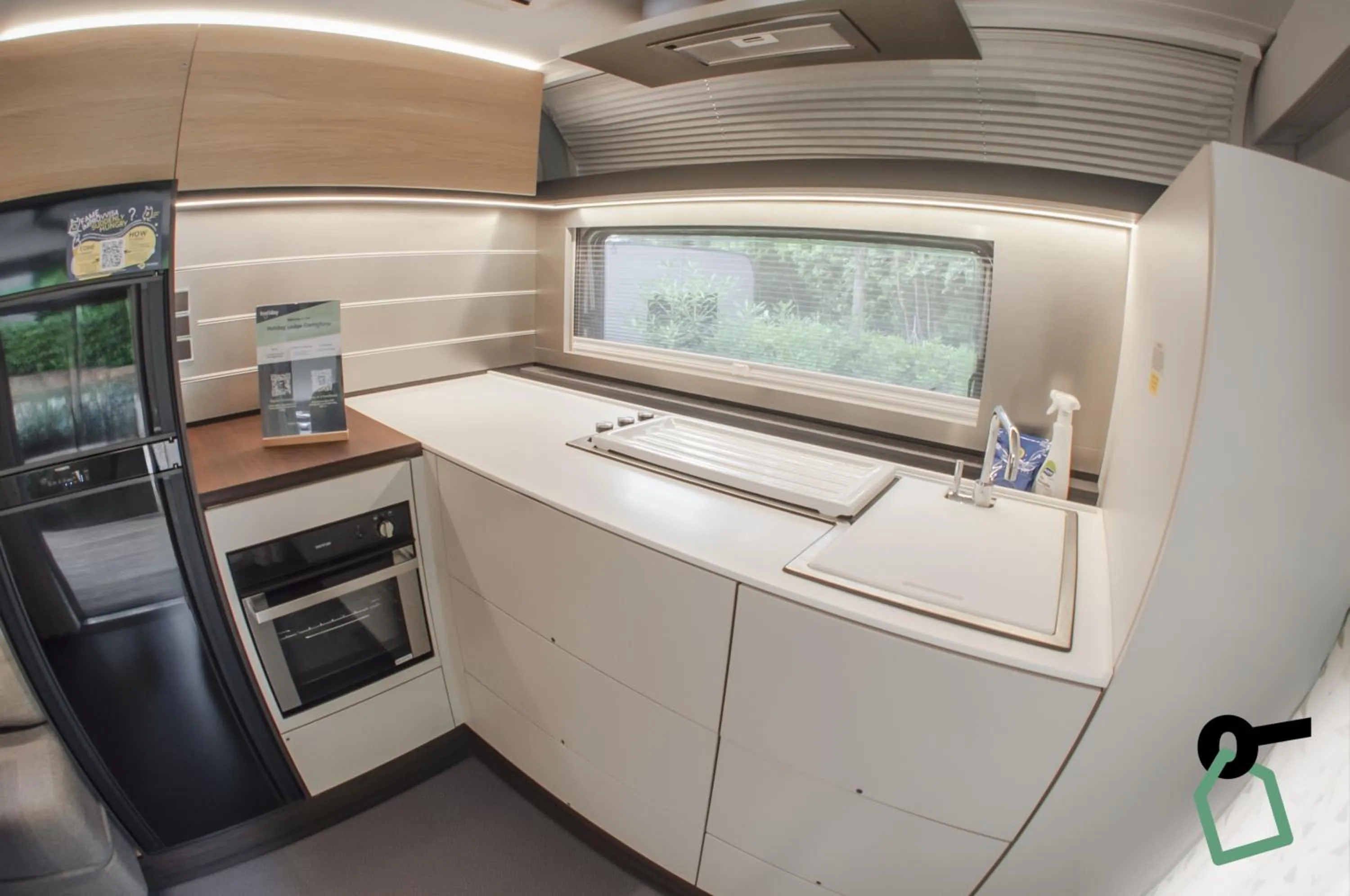 Kitchen or kitchenette in HOTIDAY Lodge Castiglione