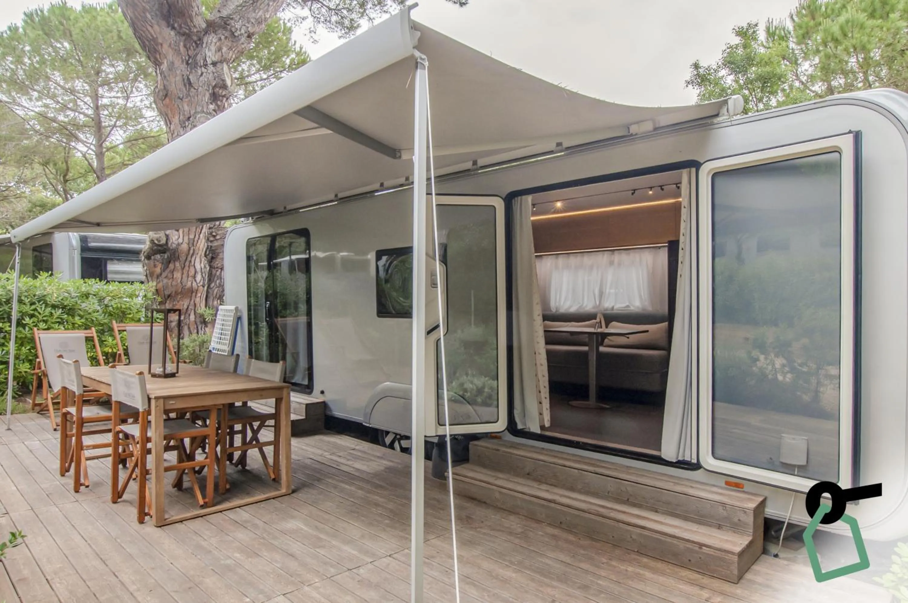 Patio in HOTIDAY Lodge Castiglione