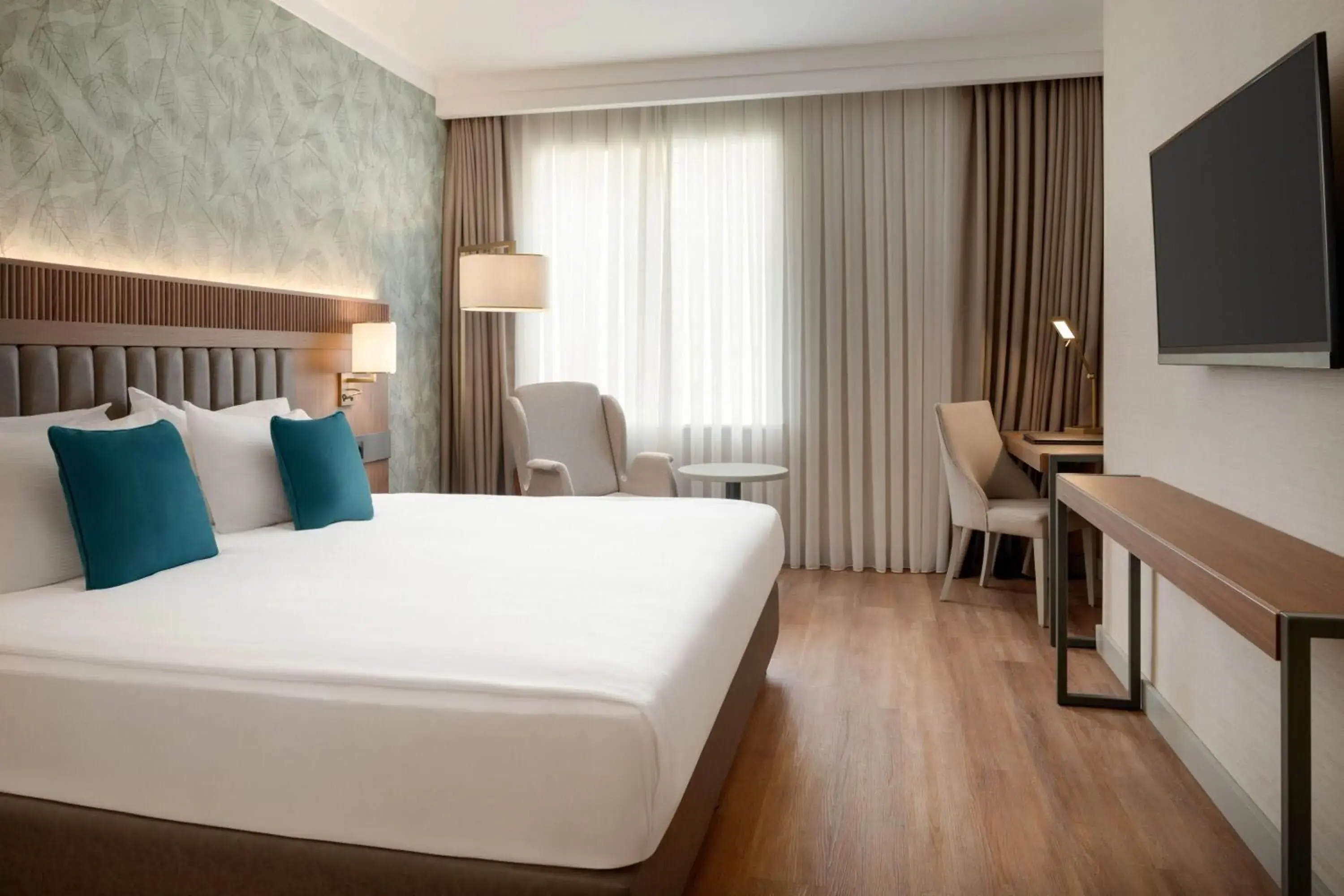 Mini Atrium King Room in Ramada Encore by Wyndham Konya Karatay Mini Atrium King Room in Ramada Encore by Wyndham Konya Karatay