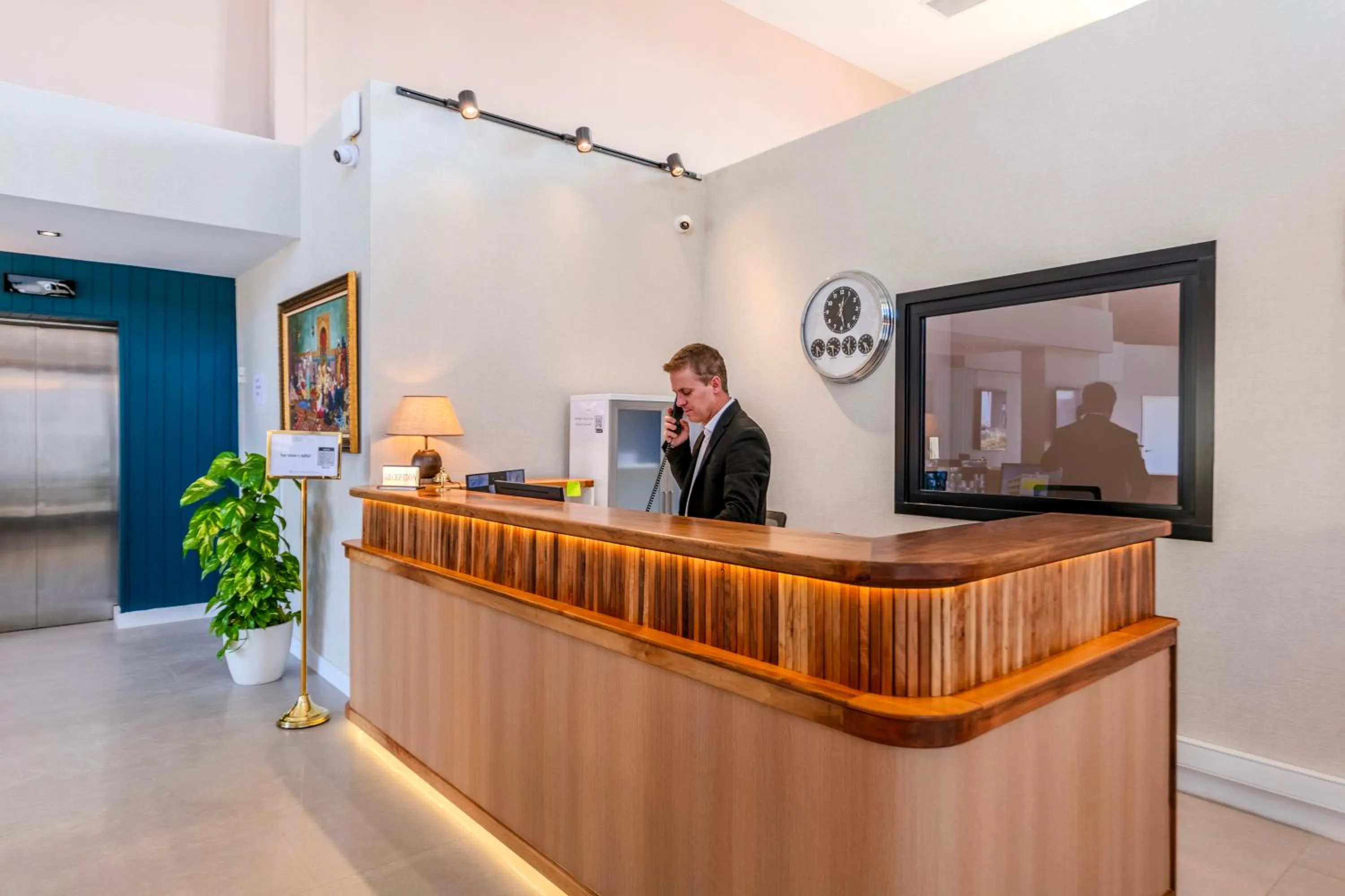 Staff in Nenessa Airport Hotel