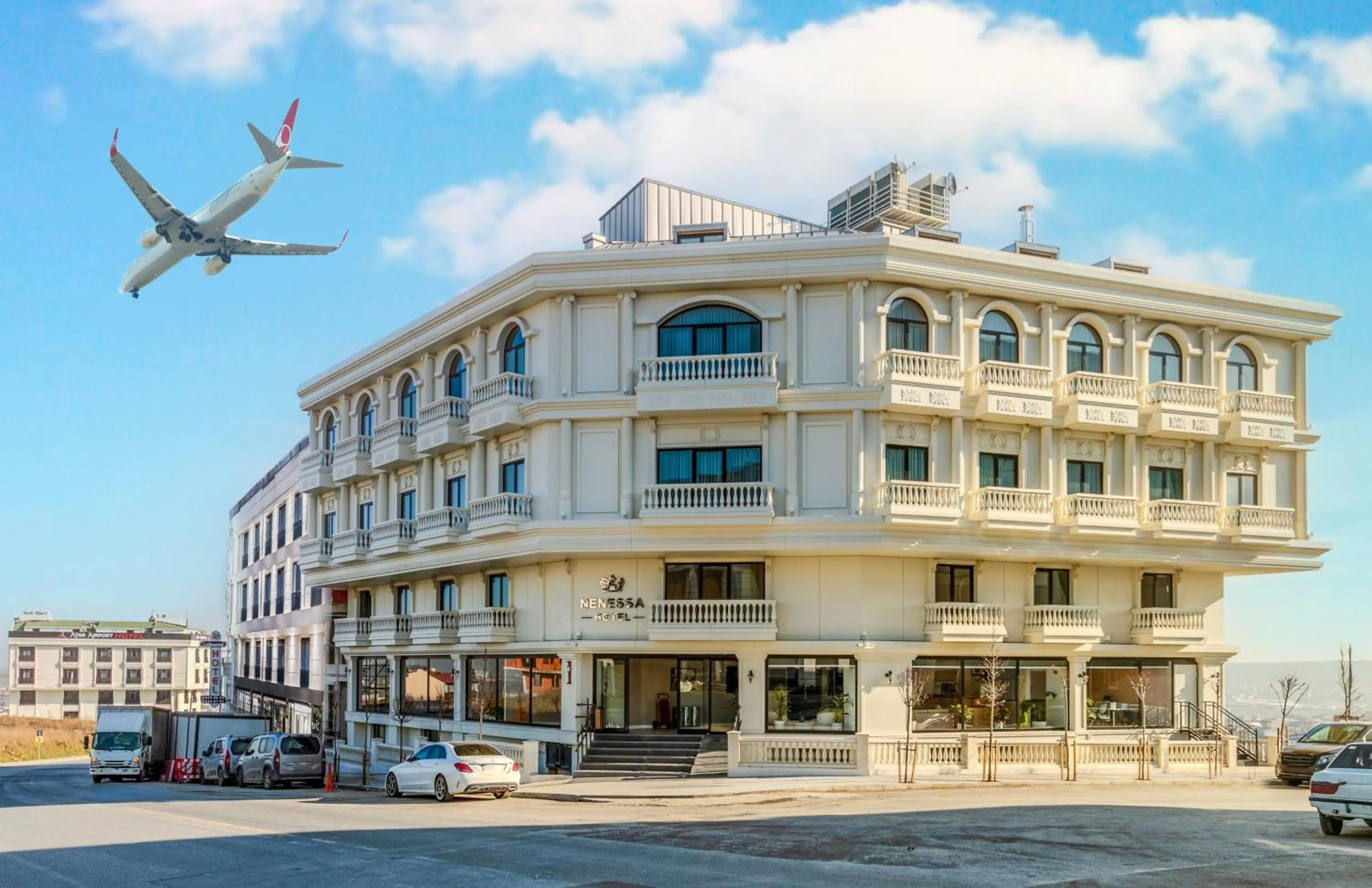 Property building in Nenessa Airport Hotel