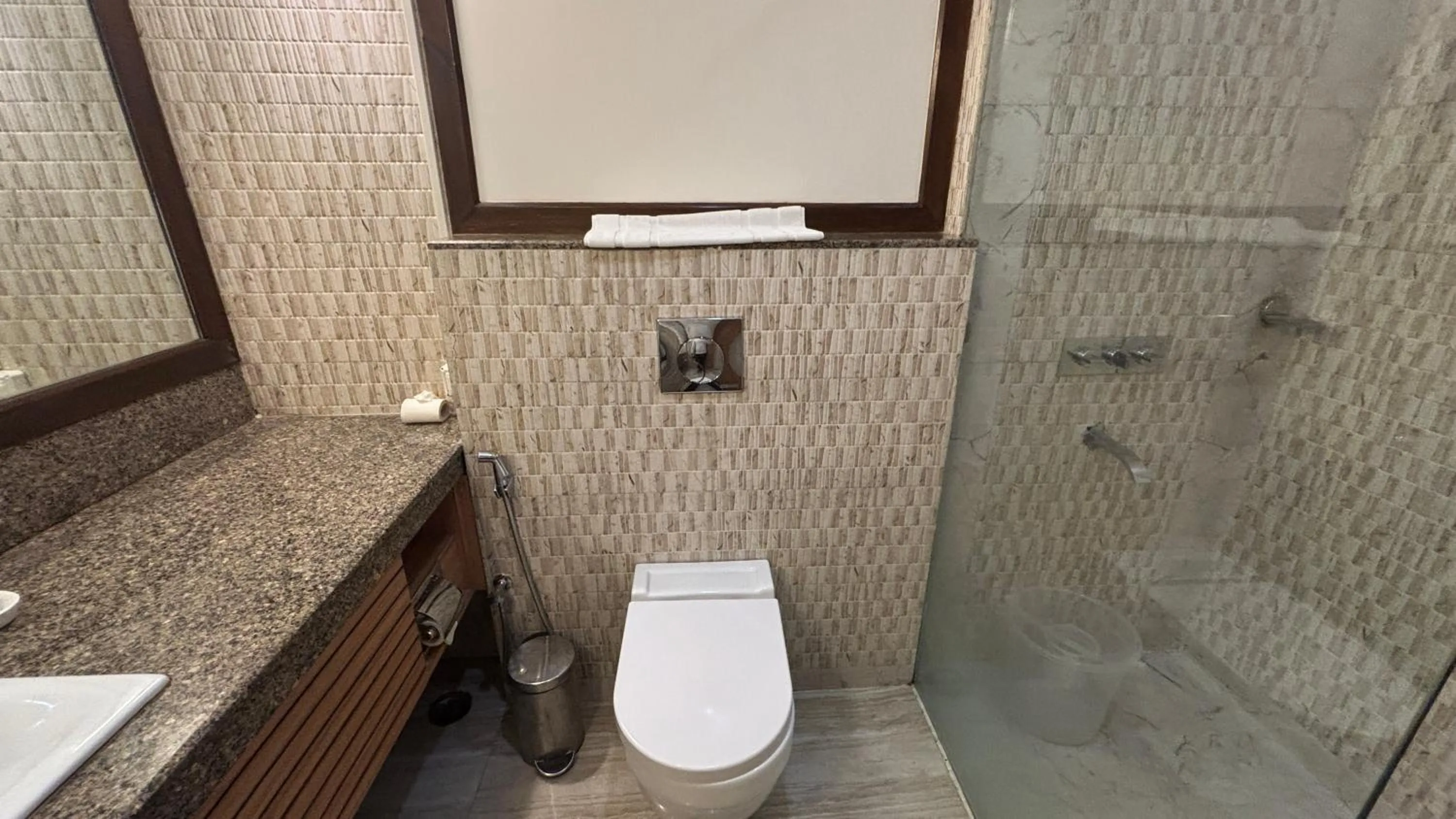 Toilet in Chanakya Hotel, Patna