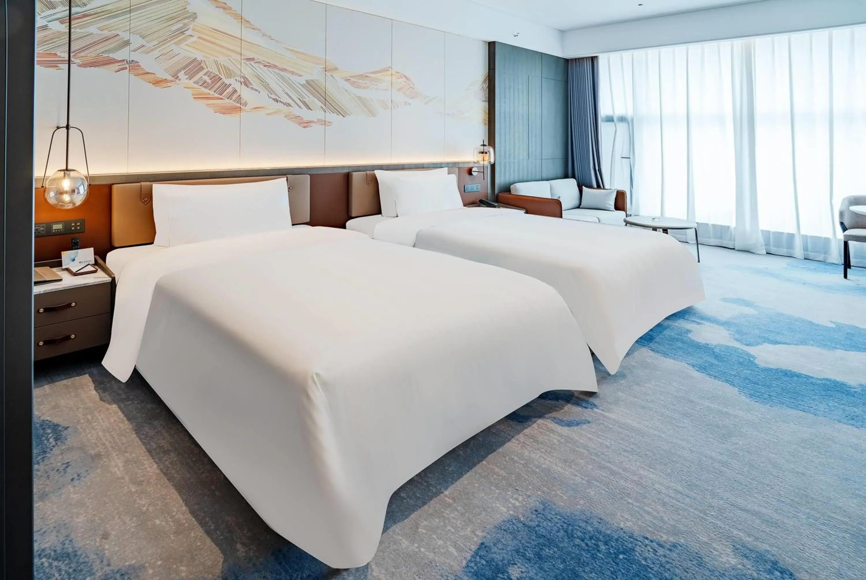 Superior Twin Room in Wyndham Qujing Luliang Superior Twin Room in Wyndham Qujing Luliang