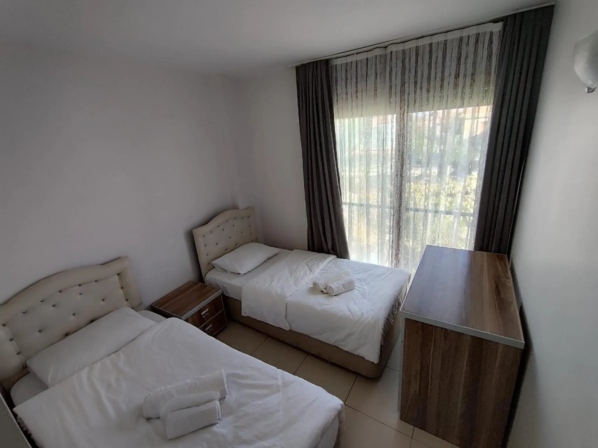 Bed in Foça Mint Hotel