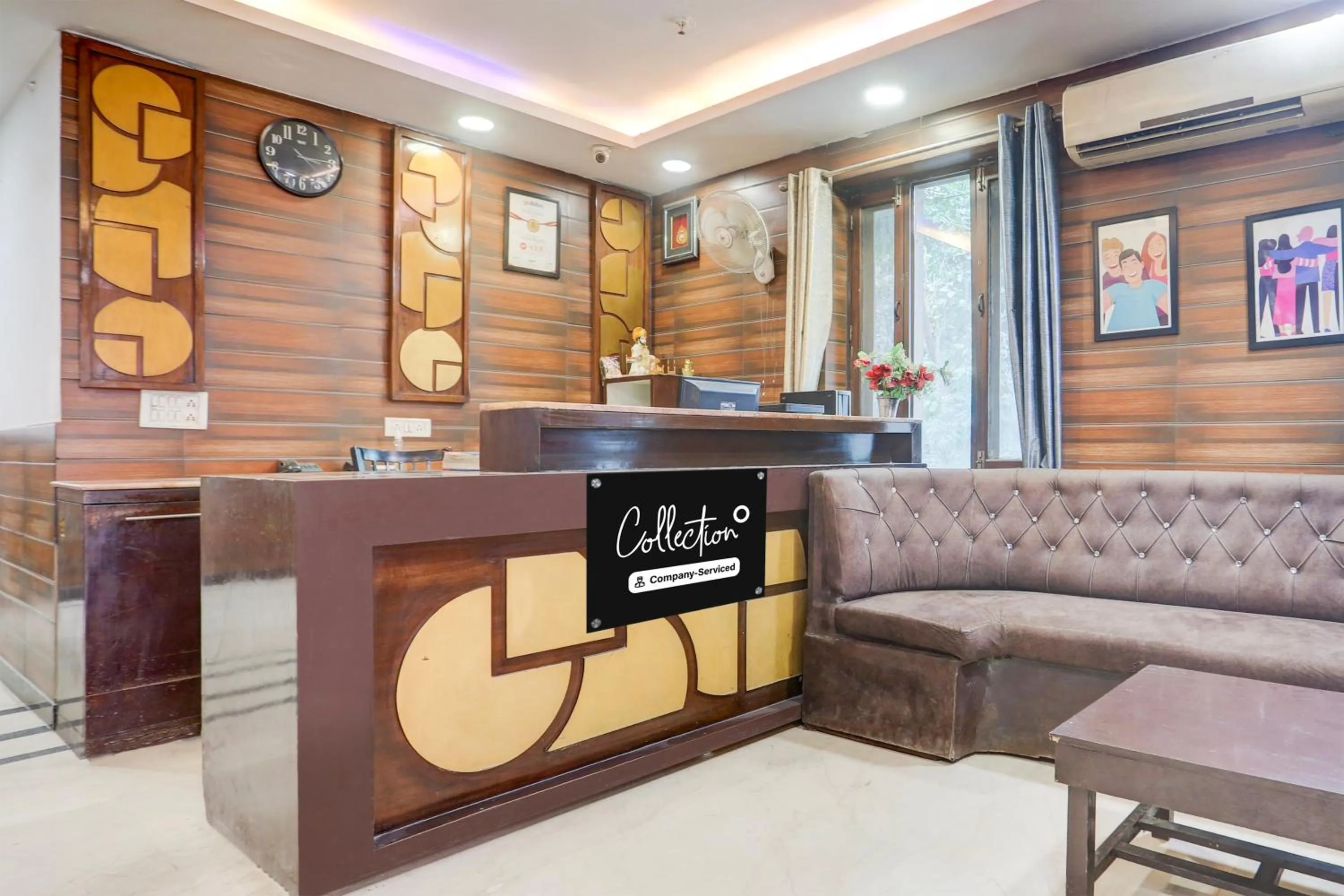 Lobby or reception in Collection O Mahipalpur Near Airport Formerly Jindal Palace