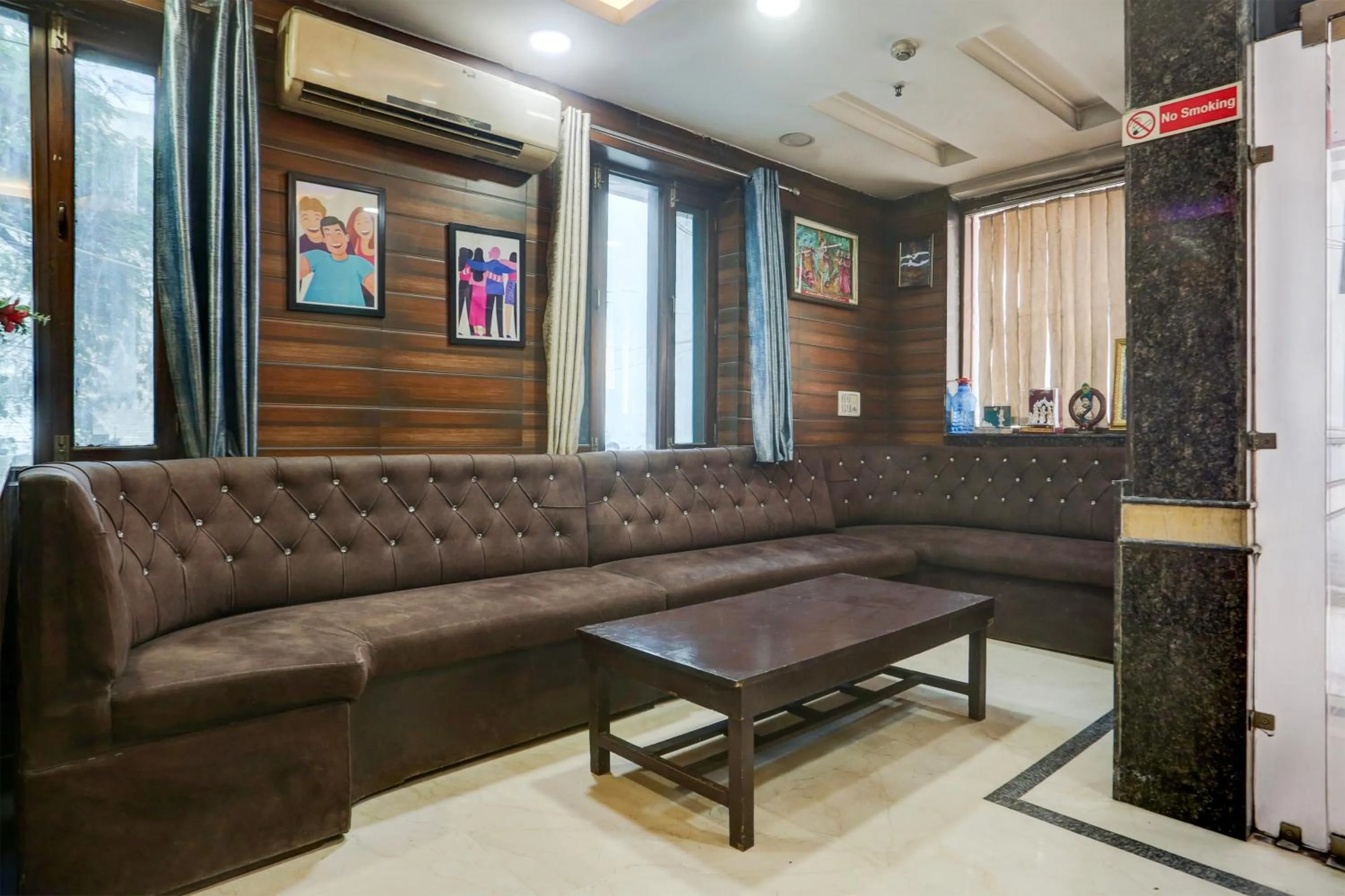 Lobby or reception in Collection O Mahipalpur Near Airport Formerly Jindal Palace