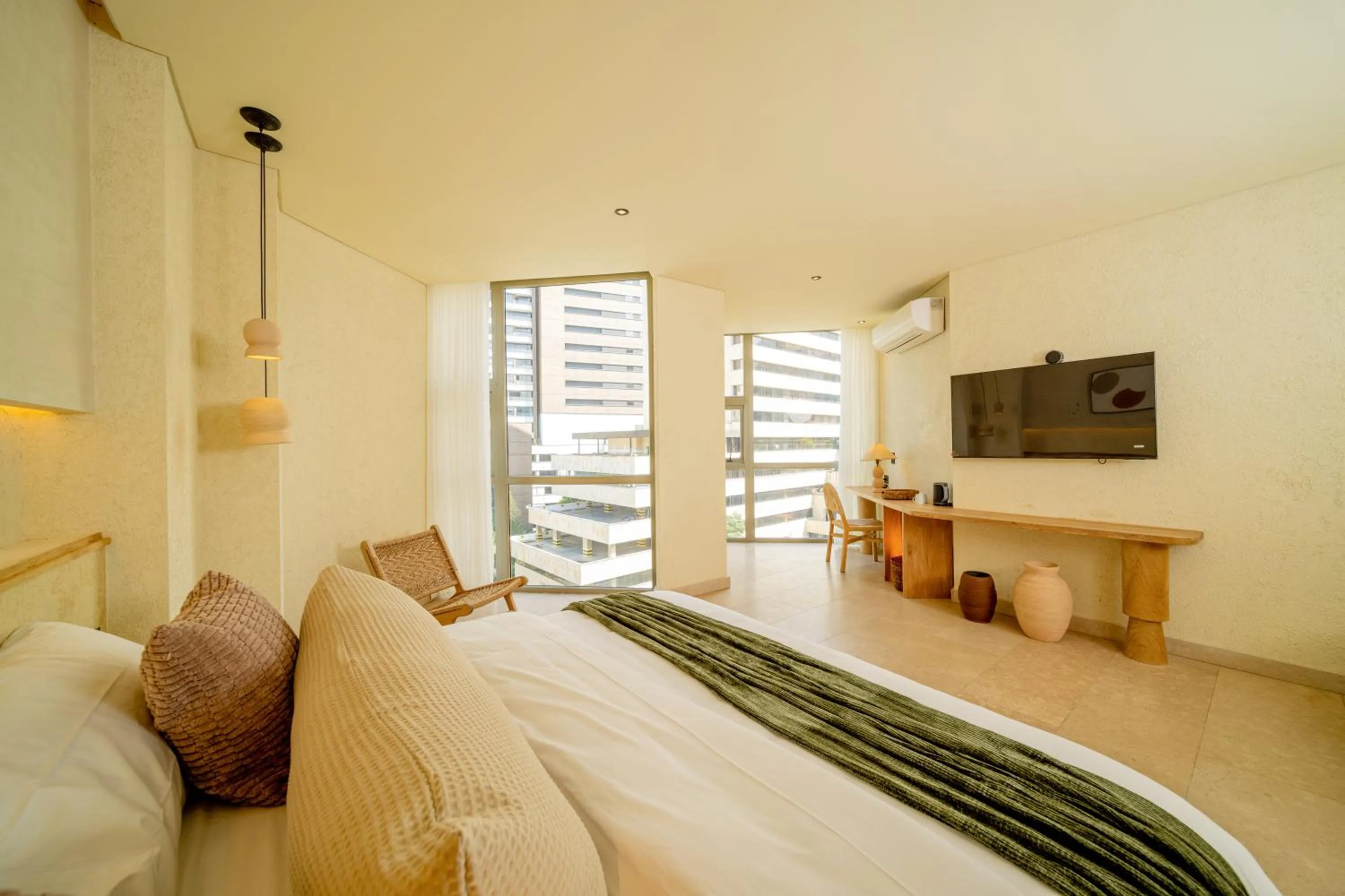 Photo of the whole room, Bed in Moabi Hotel