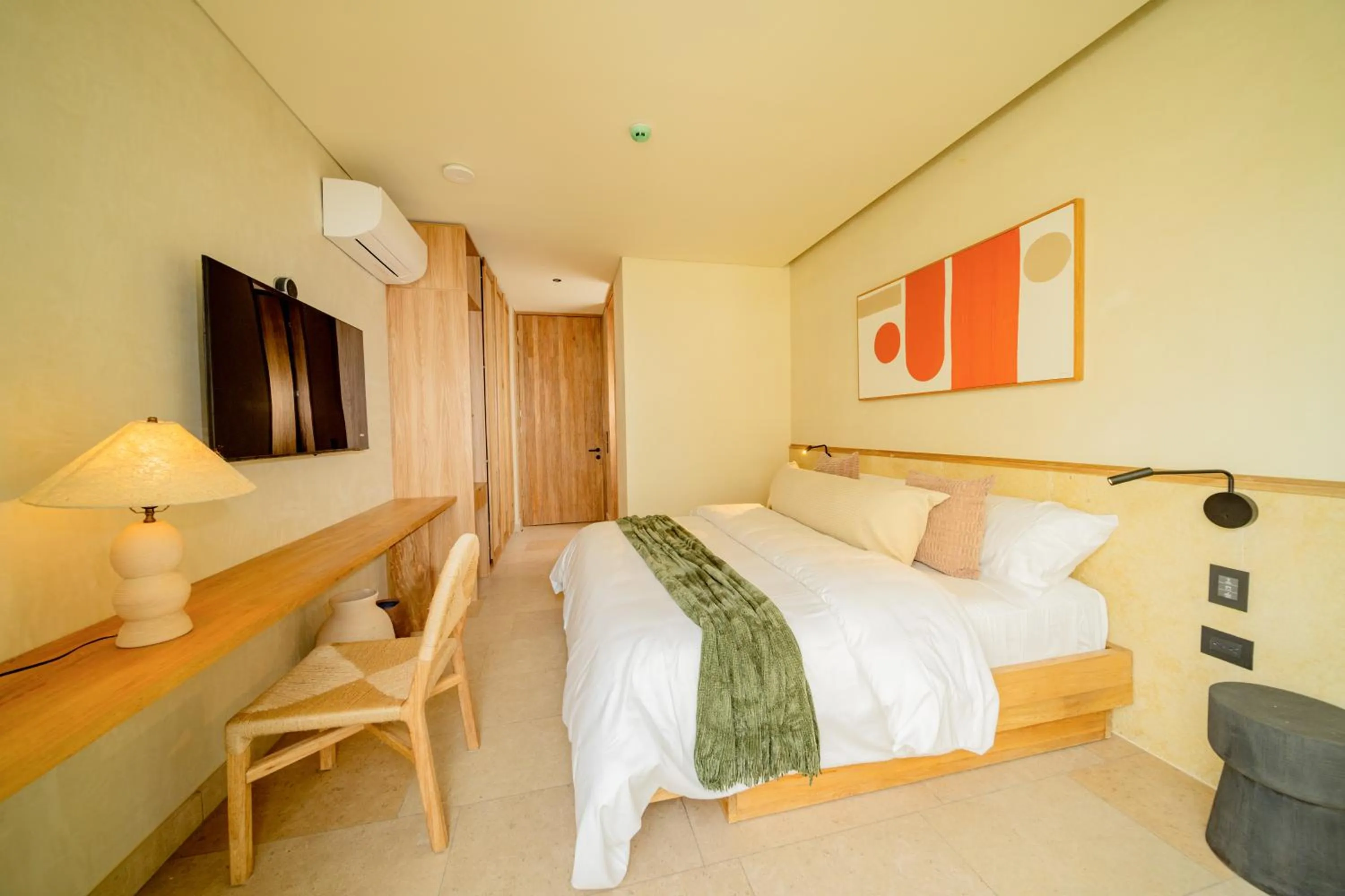 Photo of the whole room, Bed in Moabi Hotel