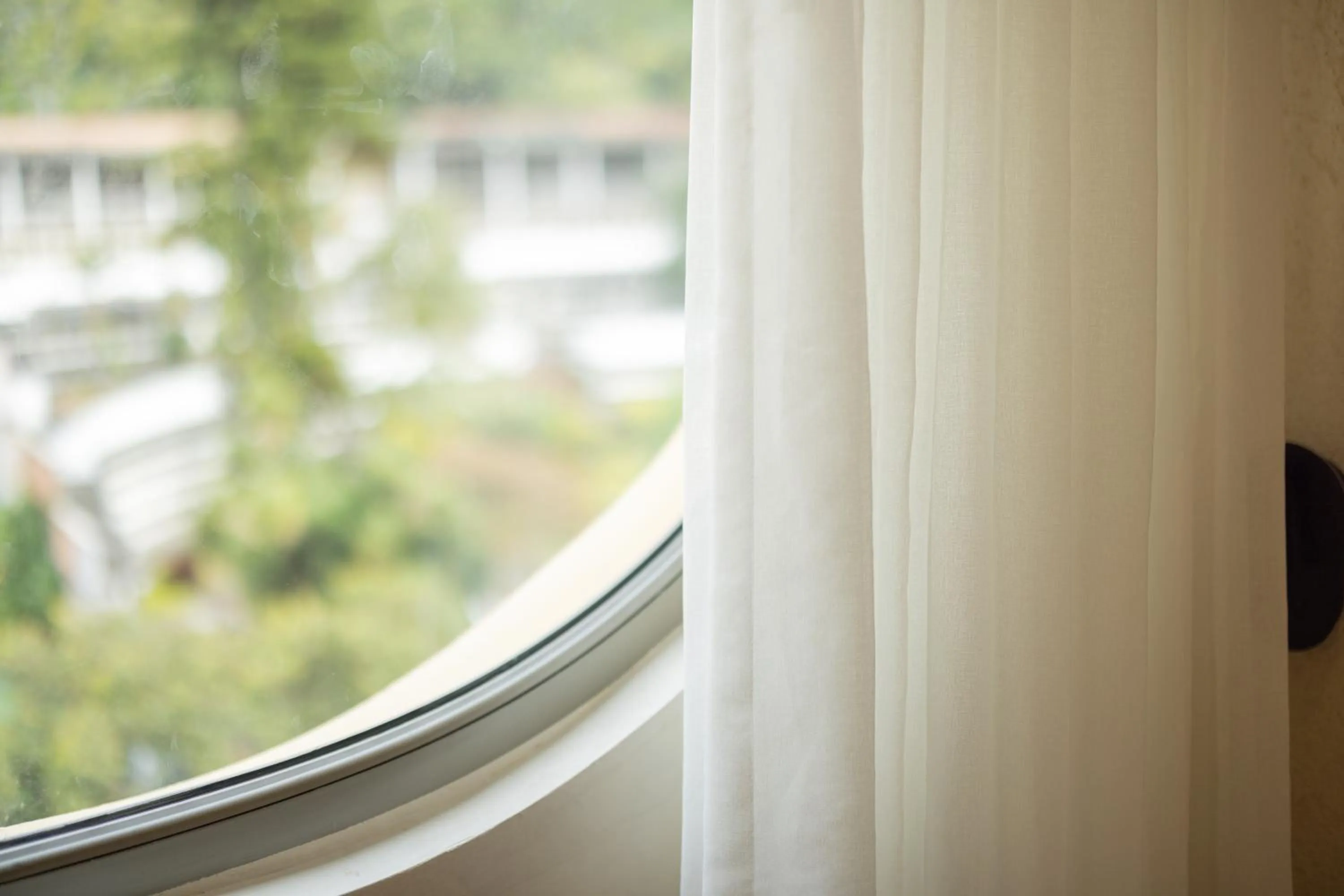 Decorative detail in Moabi Hotel