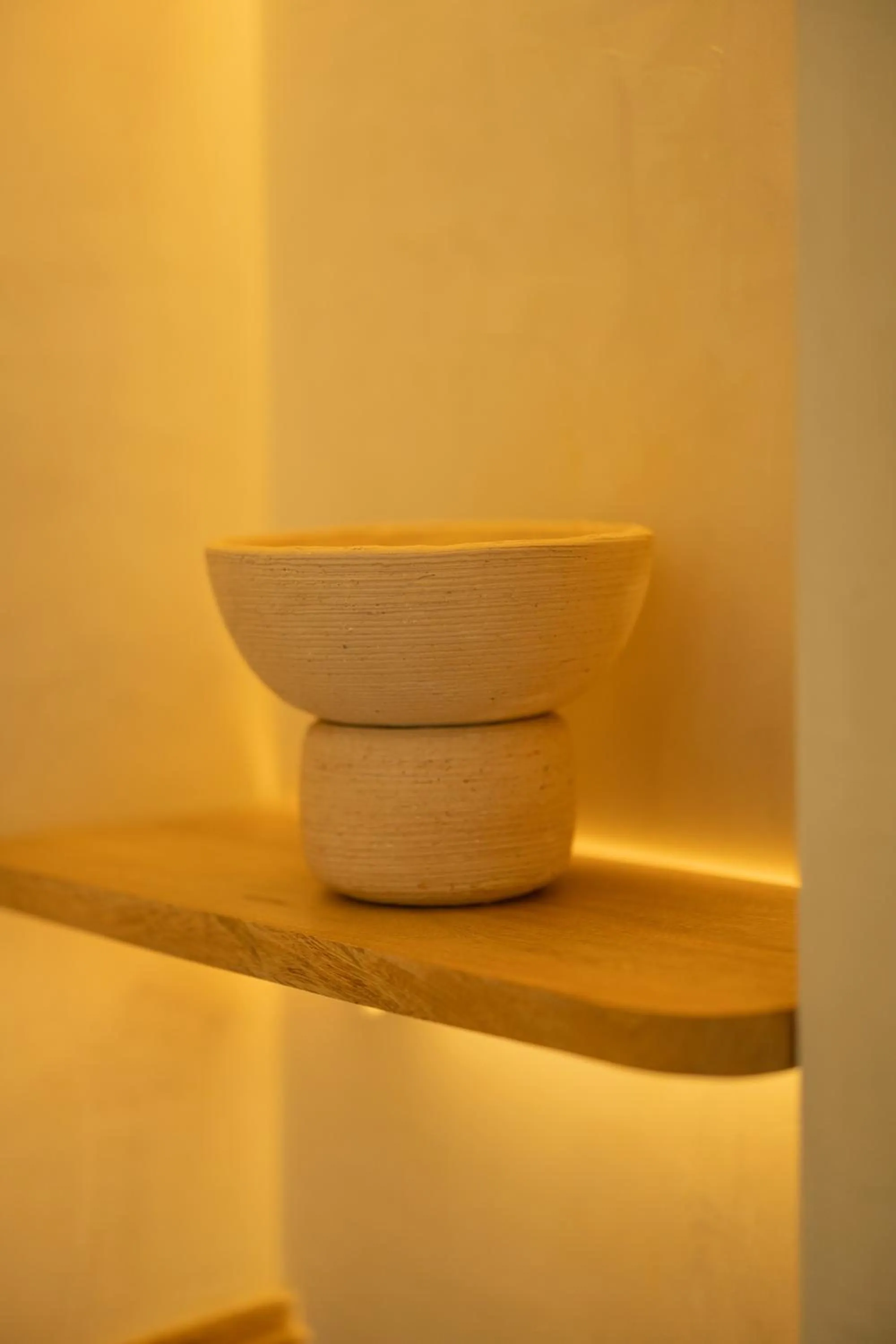 Decorative detail in Moabi Hotel