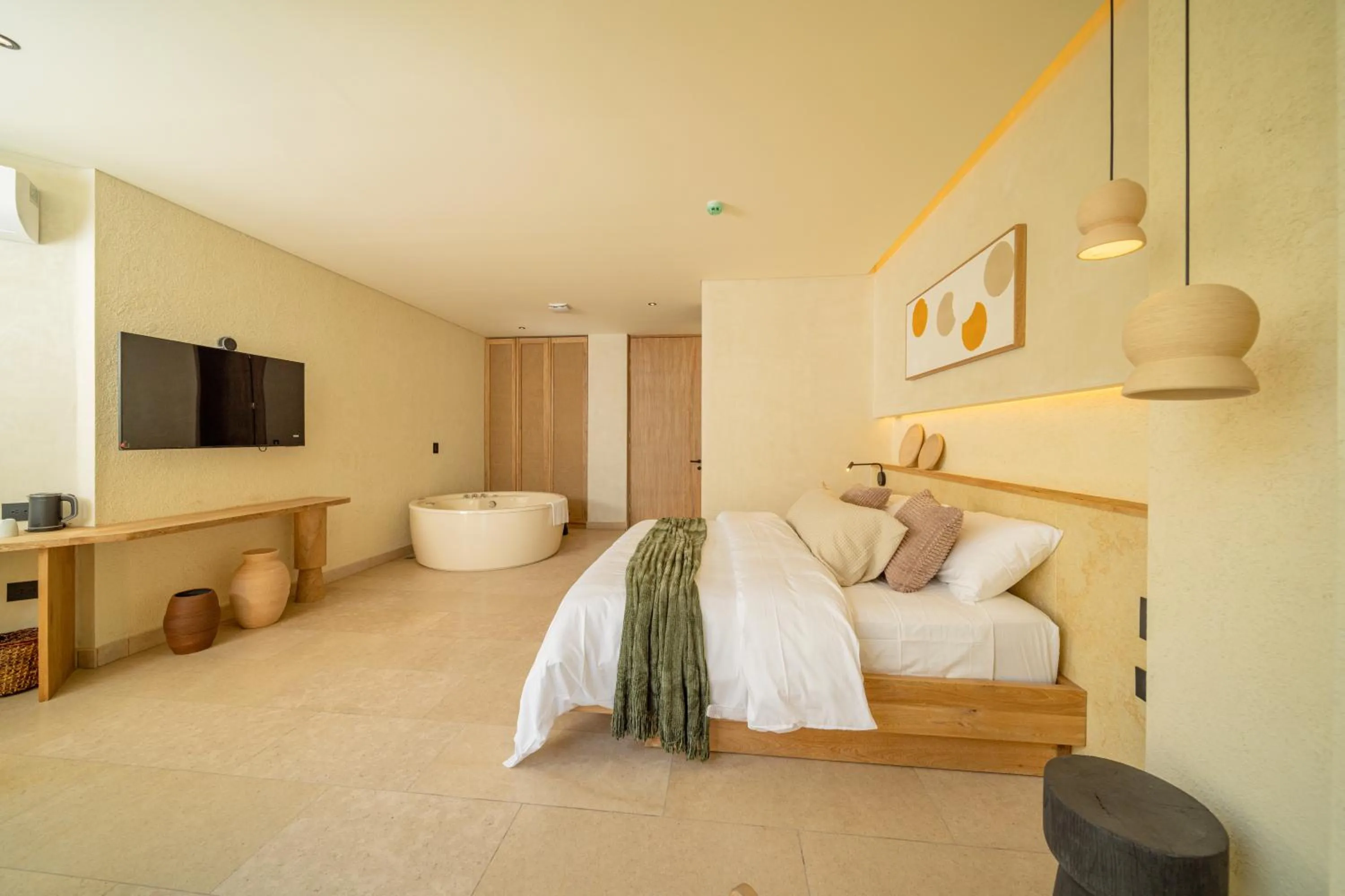 Photo of the whole room, Bed in Moabi Hotel